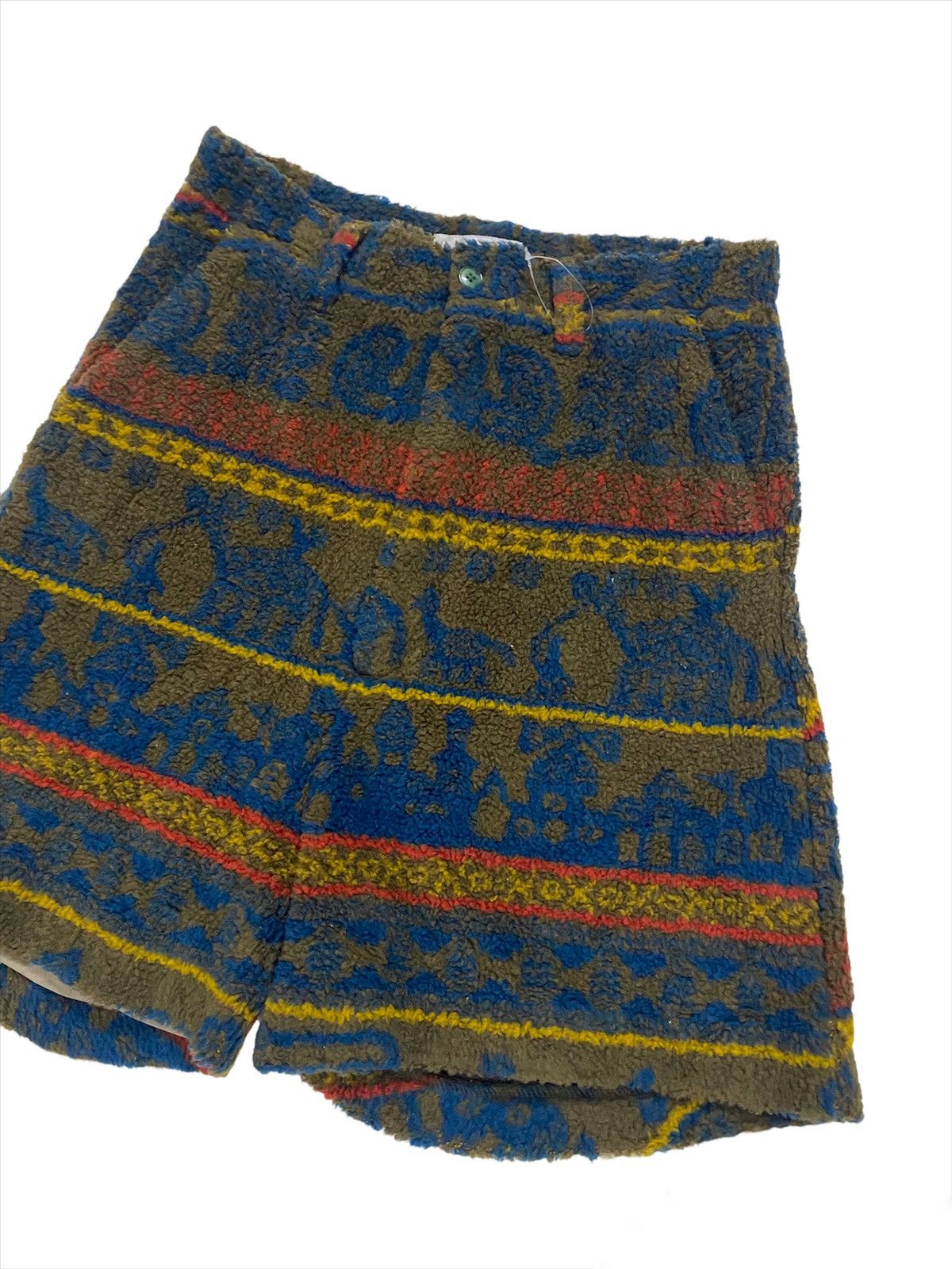 Issey Miyake 💥Vintage Issey Miyake Sherpa Fleece Short Pant Size 29" - 2 Thumbnail