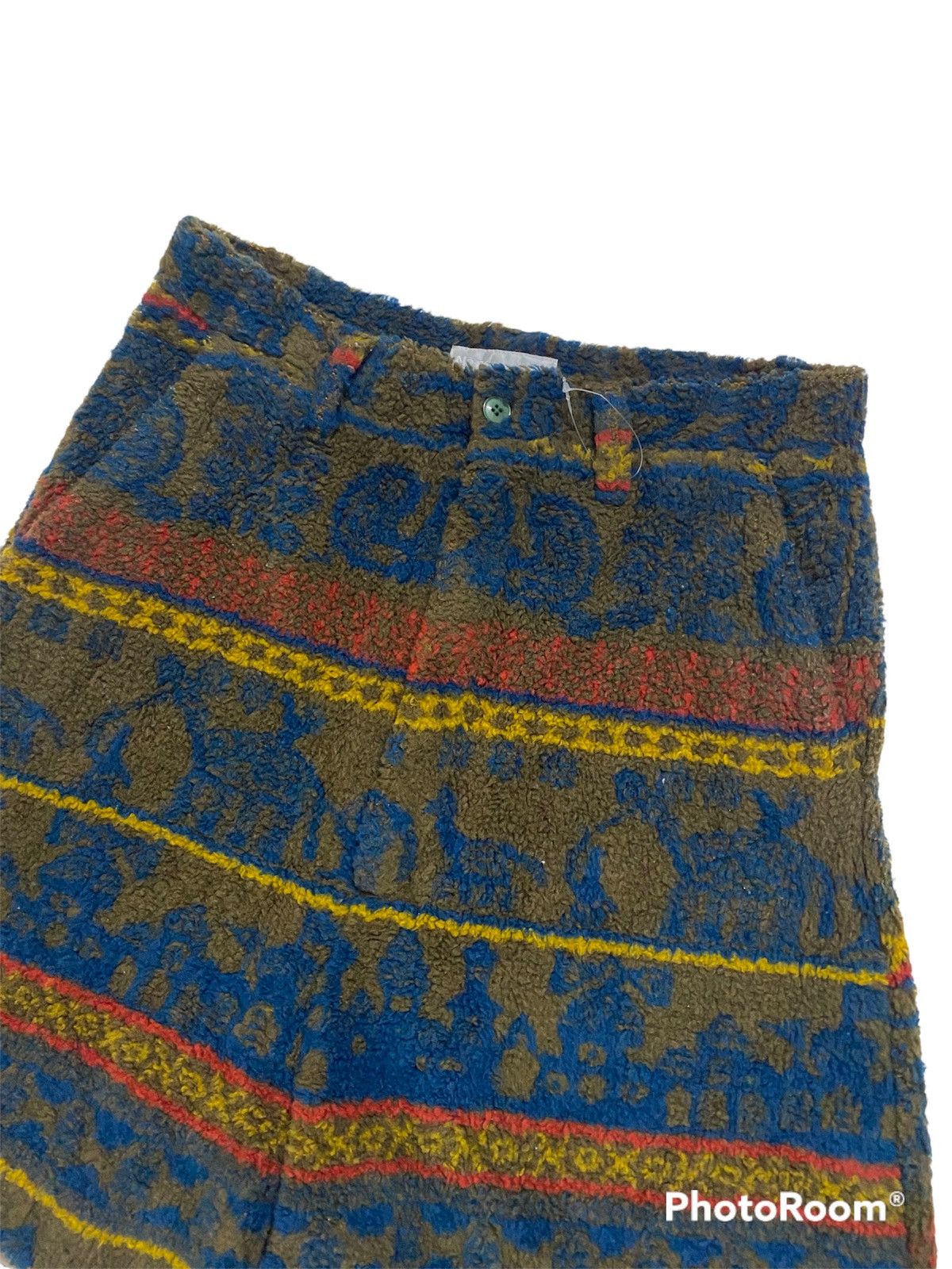 Issey Miyake 💥Vintage Issey Miyake Sherpa Fleece Short Pant Size 29" - 3 Thumbnail