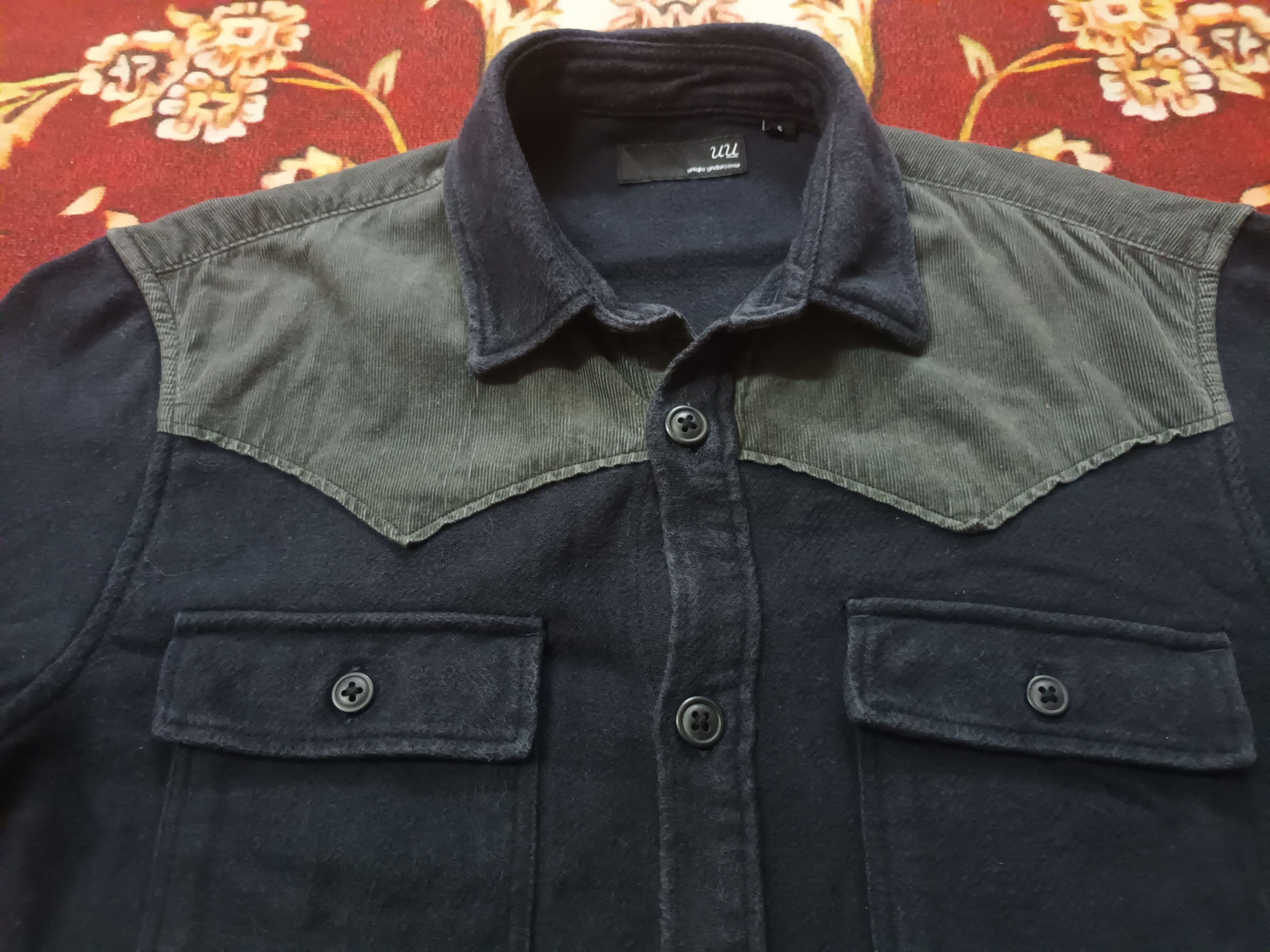 Undercover × Uniqlo 🔥 Uniqlo Undercover Button Up Flannel Jacket🔥 Size US S / EU 44-46 / 1 - 10 Thumbnail
