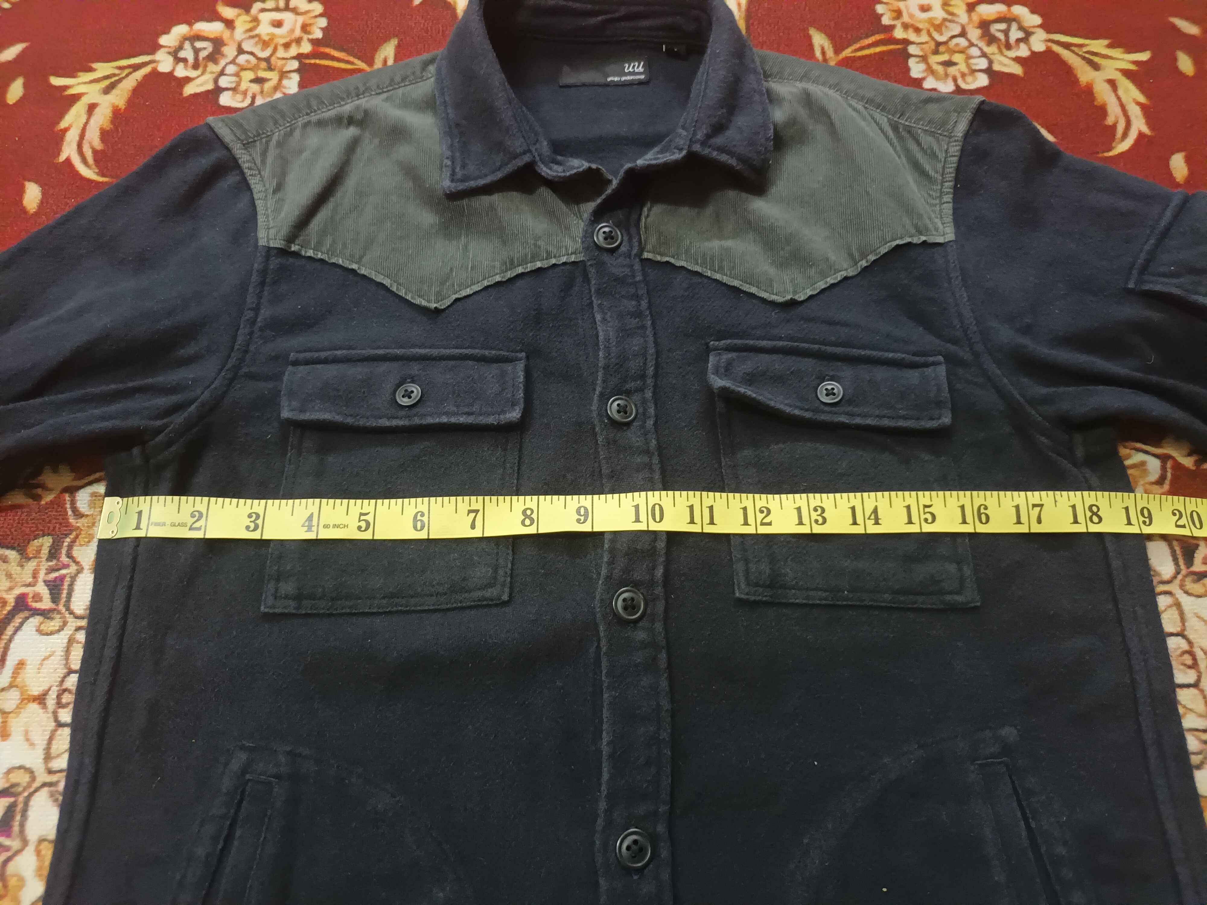 Undercover × Uniqlo 🔥 Uniqlo Undercover Button Up Flannel Jacket🔥 Size US S / EU 44-46 / 1 - 14 Thumbnail