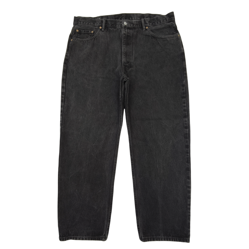 USA古着 00s LEVI'S 550 ブラックデニム ワイド baggy 00s Levi's 550 BLACK wide DENIM W32 L32