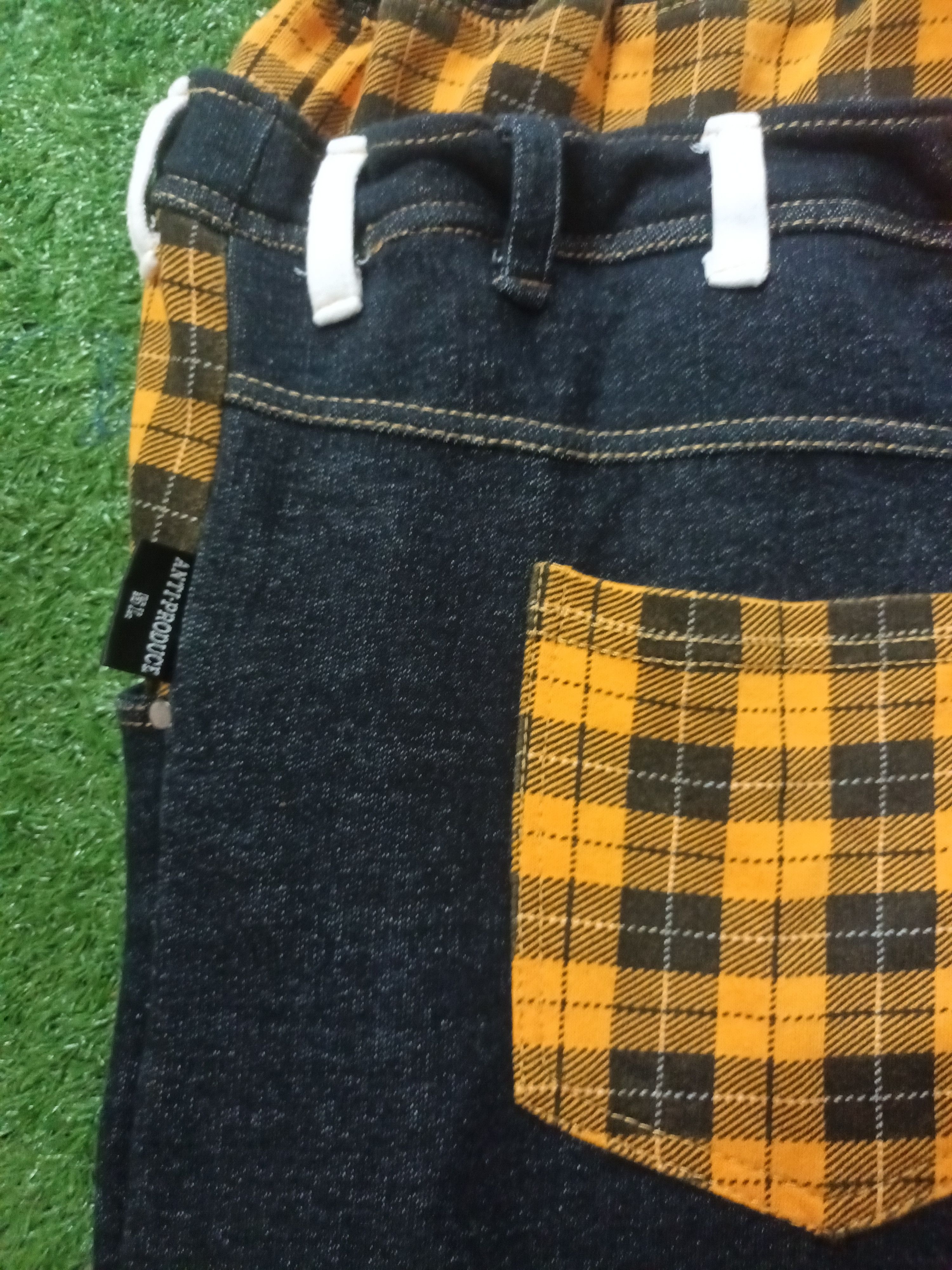 Japanese Brand 🔥 ANTI PRODUCE DOUBLE WAIST PANTS 🔥 Size US 33 - 5 Thumbnail