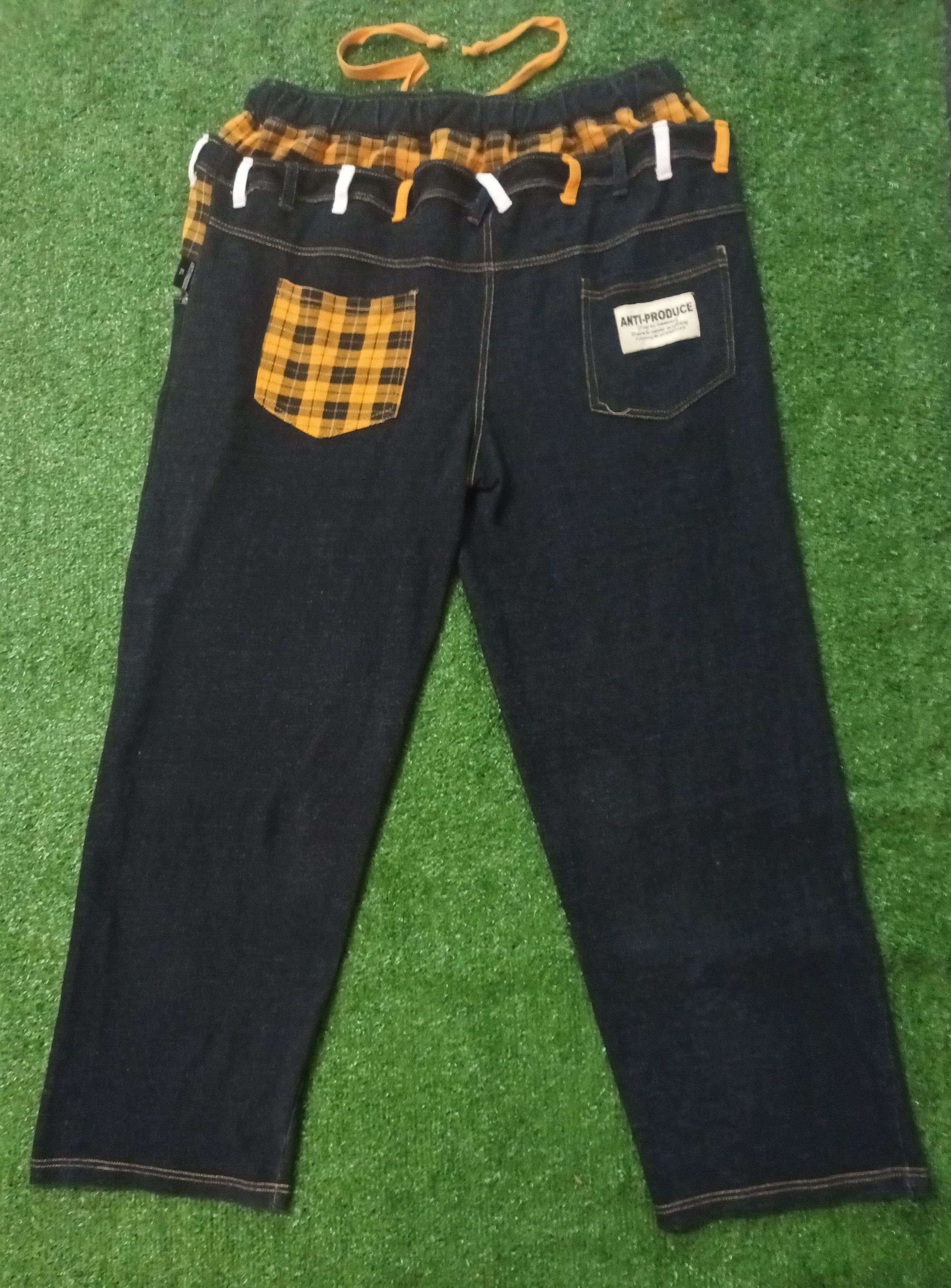 Japanese Brand 🔥 ANTI PRODUCE DOUBLE WAIST PANTS 🔥 Size US 33 - 2 Thumbnail