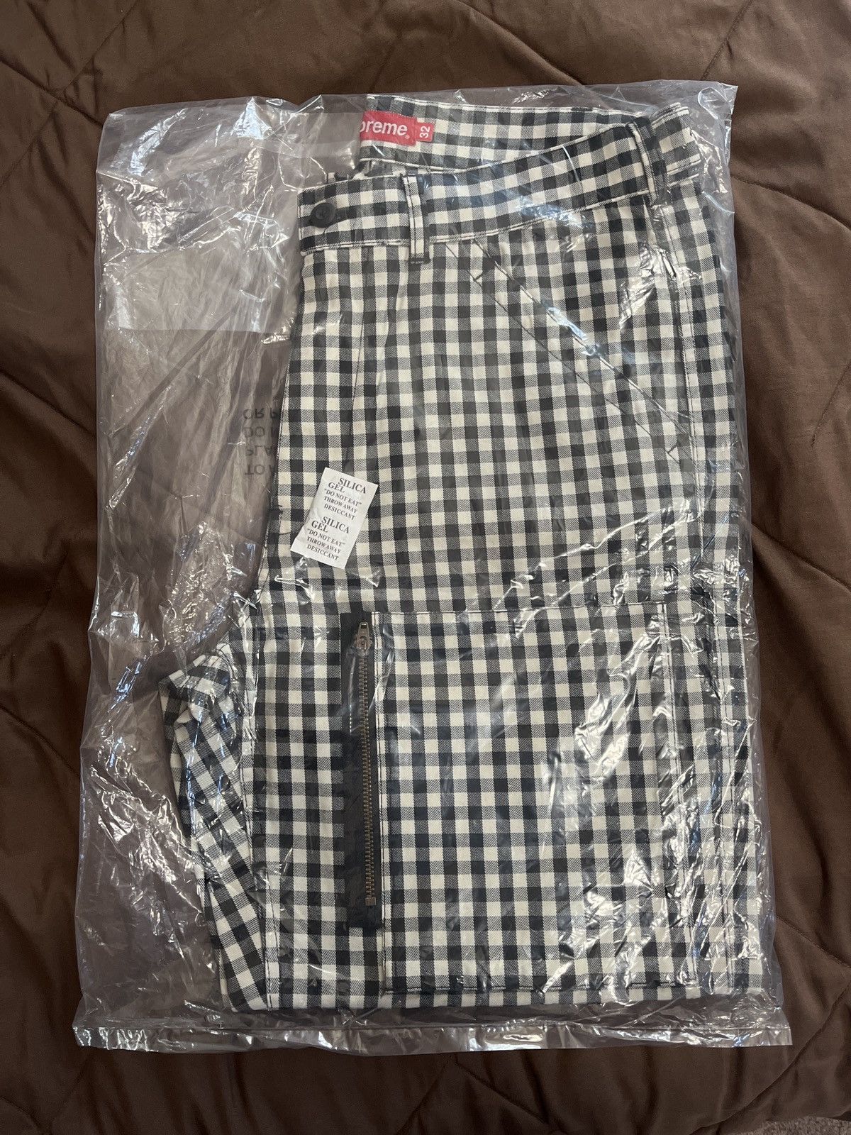 パンツ supreme gingham flight pant 32 Supreme Gingham Flight Pant (SS23) - $168