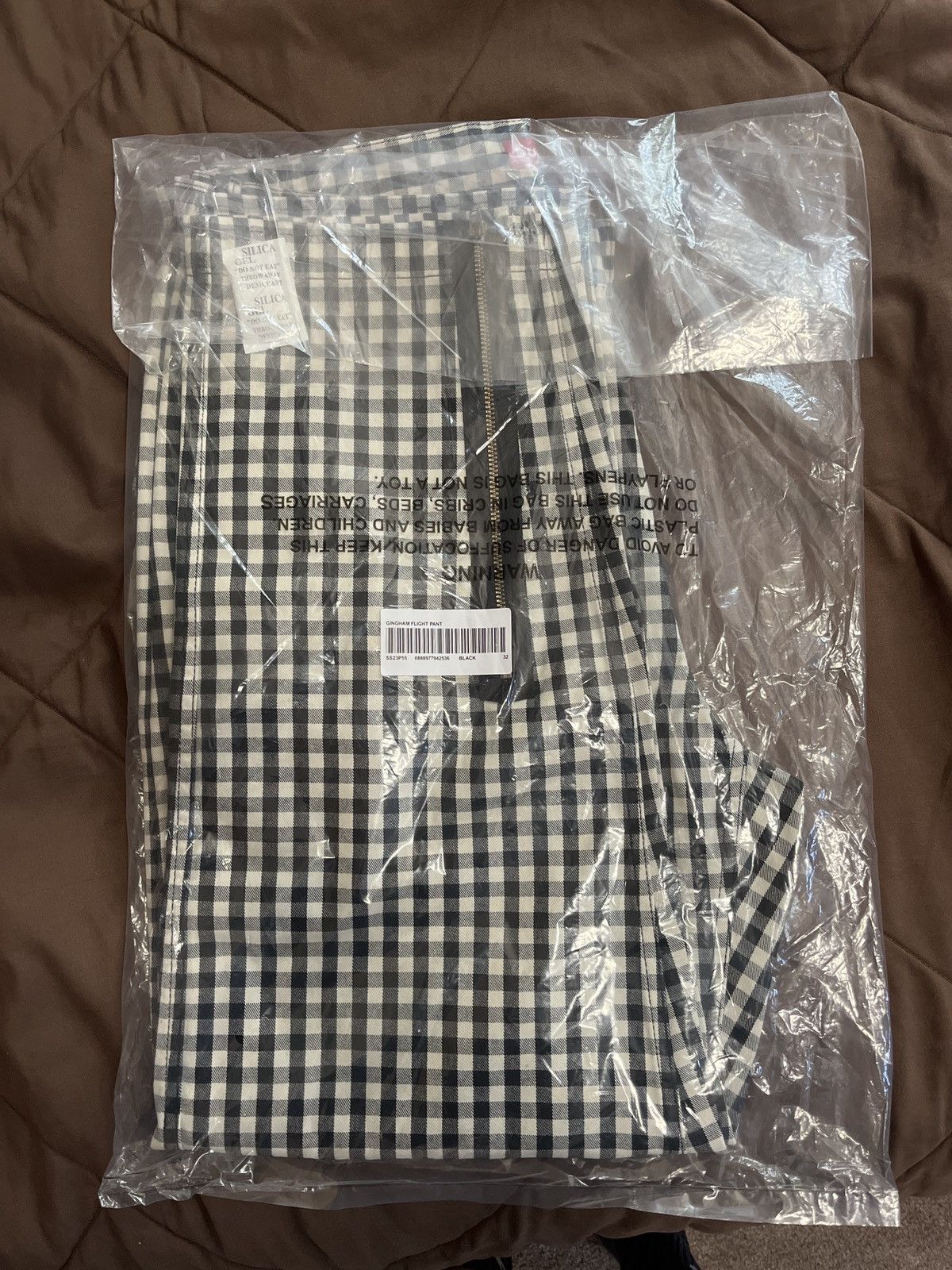パンツ supreme gingham flight pant 32 Supreme Gingham Flight Pant (SS23) - $168
