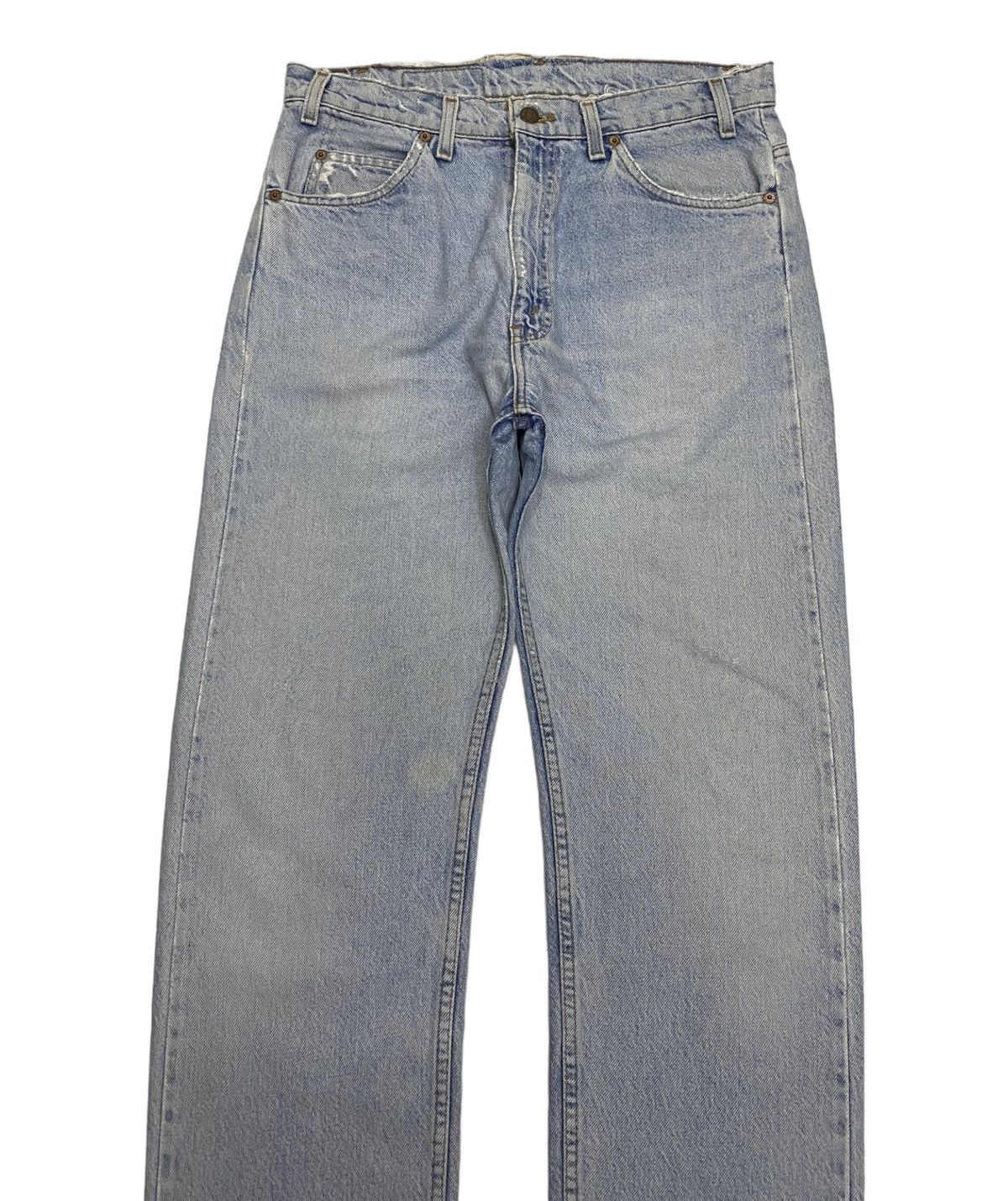 JNCO × Levi's Vintage Clothing × Vintage VINTAGE LEVIS 505 ORANGE TAB WASHED DISTRESSED DENIM JEANS Size US 33 - 3 Thumbnail