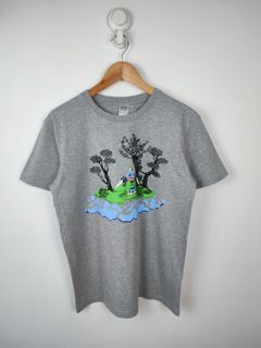 IKEA WALTER VAN BEIRENDONCK KWADE TIJGER GRAY TIGER T SHIRT SIZE US ADULT  MEDIUM