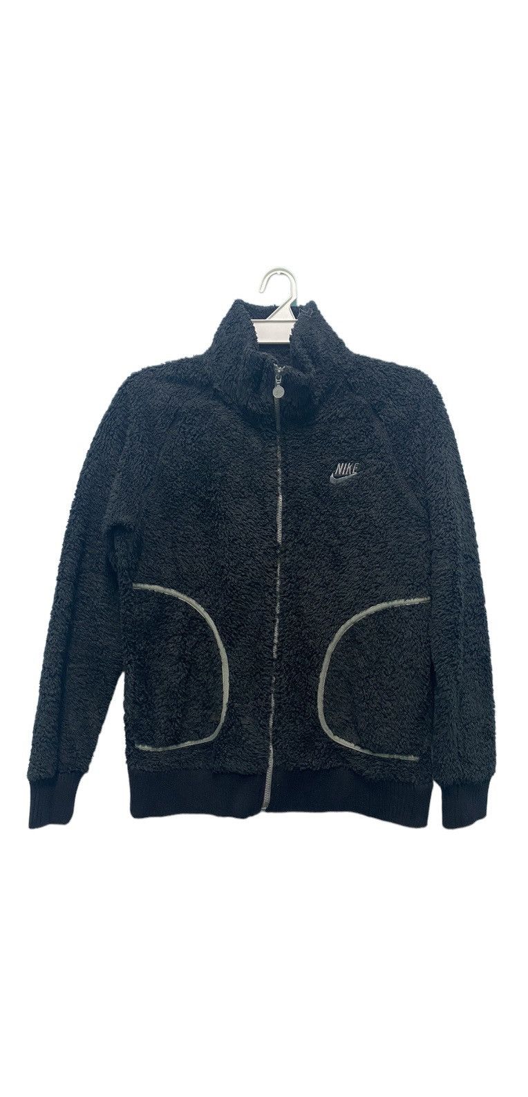 Nike 🔥Vintage🔥 2007 Nike Sherpa Fleece Jacket Size US M / EU 48-50 / 2 - 1 Thumbnail
