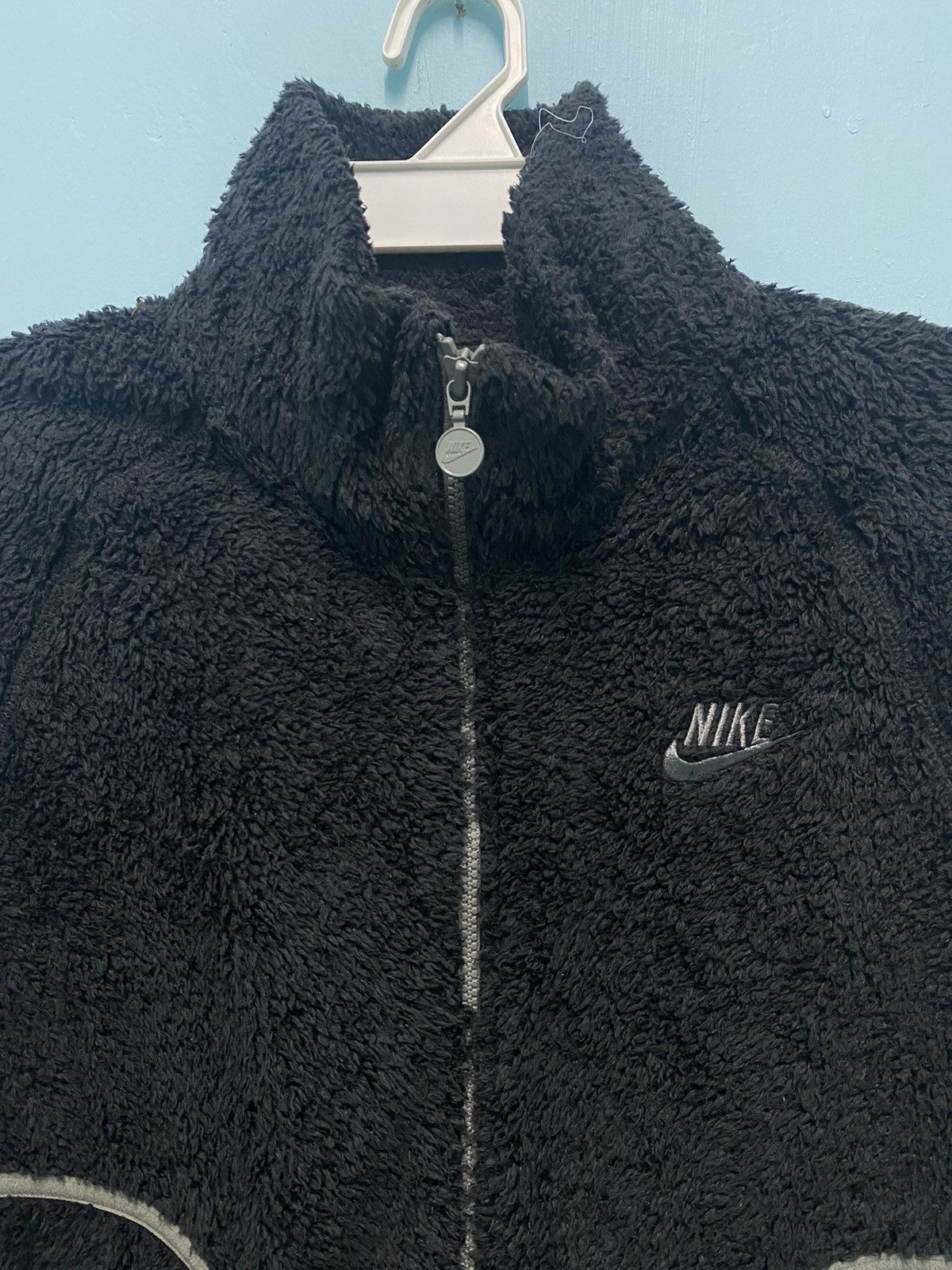 Nike 🔥Vintage🔥 2007 Nike Sherpa Fleece Jacket Size US M / EU 48-50 / 2 - 3 Thumbnail