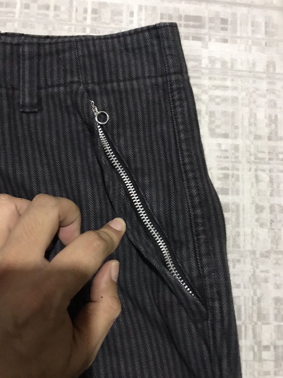 Beams Plus Beams Pinstripe Punk Zipper Pant Size US 28 / EU 44 - 6 Thumbnail