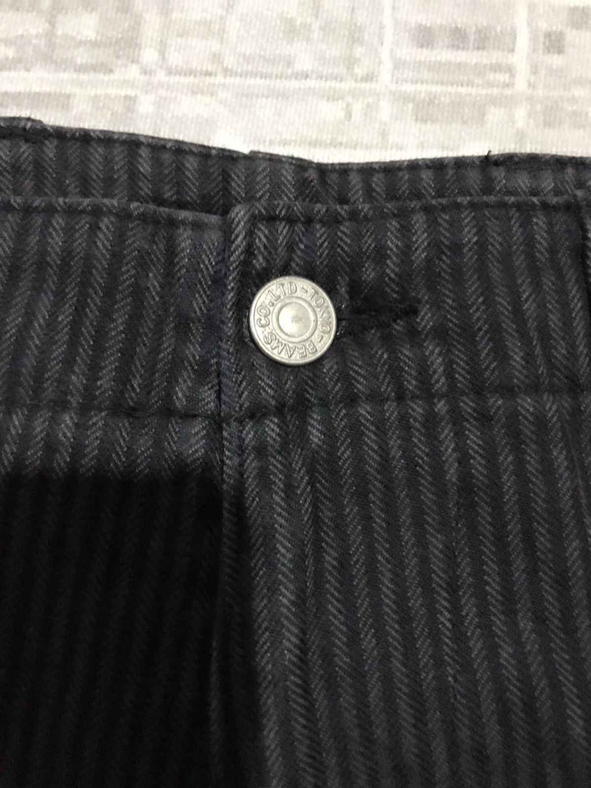 Beams Plus Beams Pinstripe Punk Zipper Pant Size US 28 / EU 44 - 7 Thumbnail