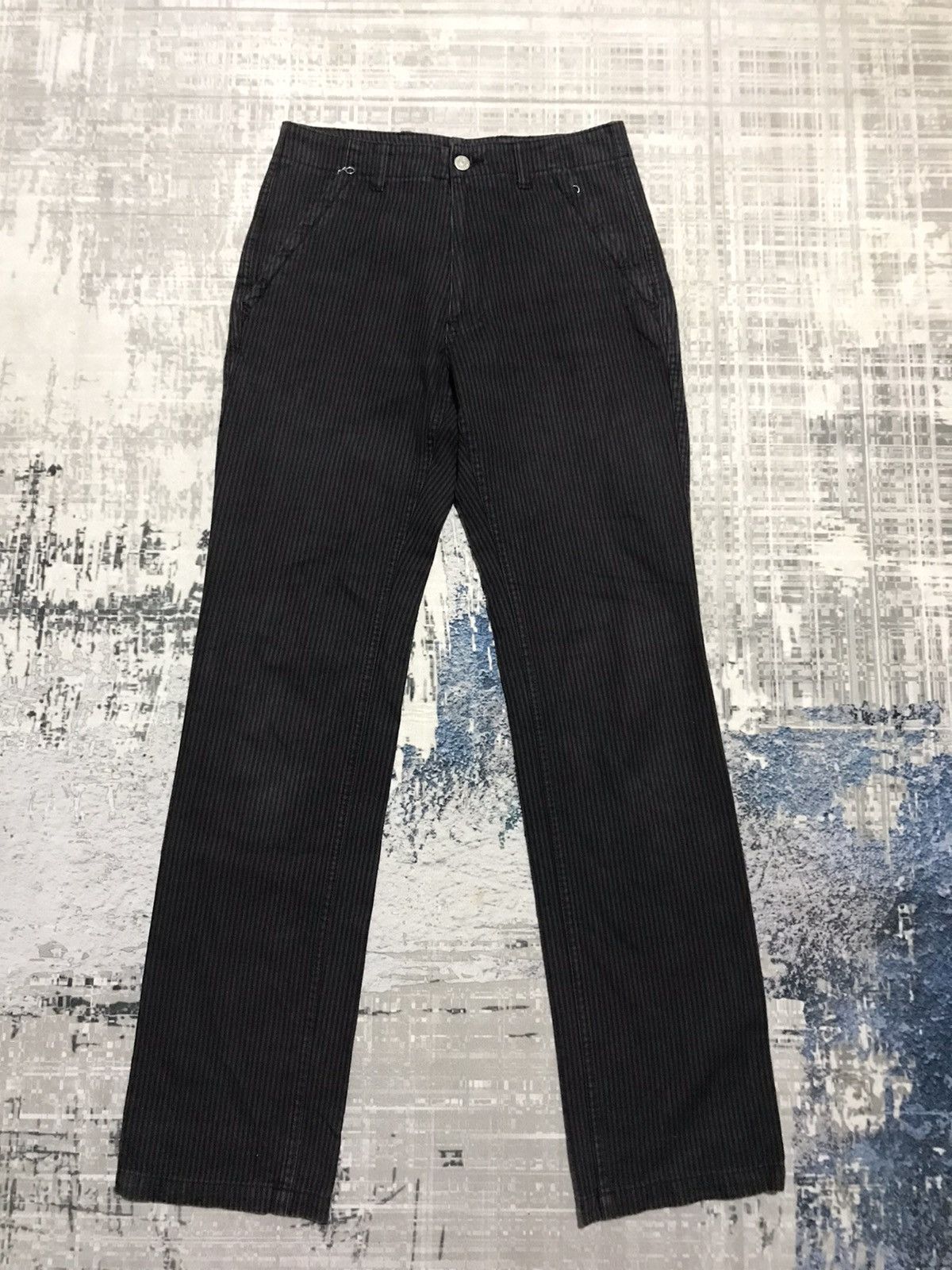 Beams Plus Beams Pinstripe Punk Zipper Pant Size US 28 / EU 44 - 1 Thumbnail