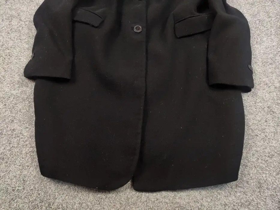Versace Vintage Versus Gianni Versace Black Wool Coach Women Jacket Size XL / US 12-14 / IT 48-50 - 4 Thumbnail