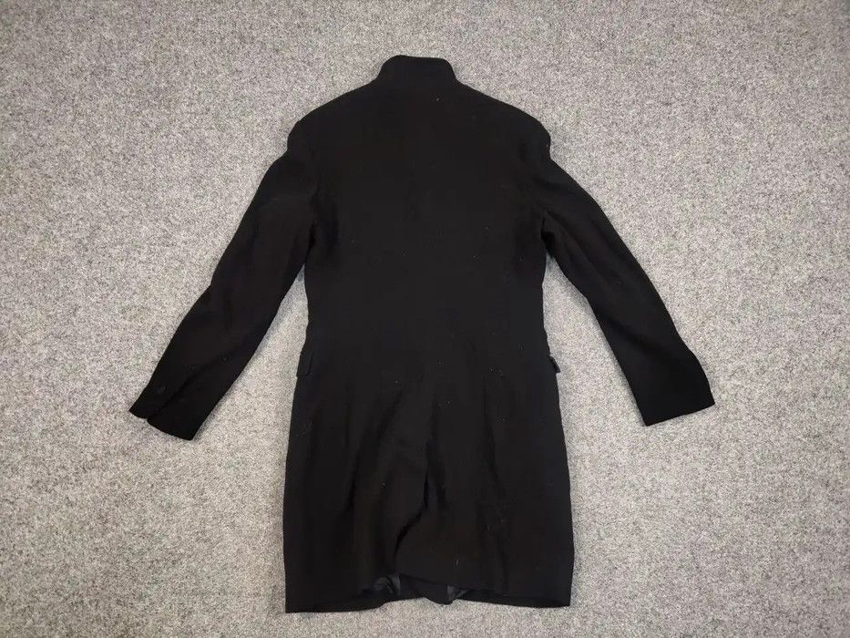 Versace Vintage Versus Gianni Versace Black Wool Coach Women Jacket Size XL / US 12-14 / IT 48-50 - 6 Thumbnail