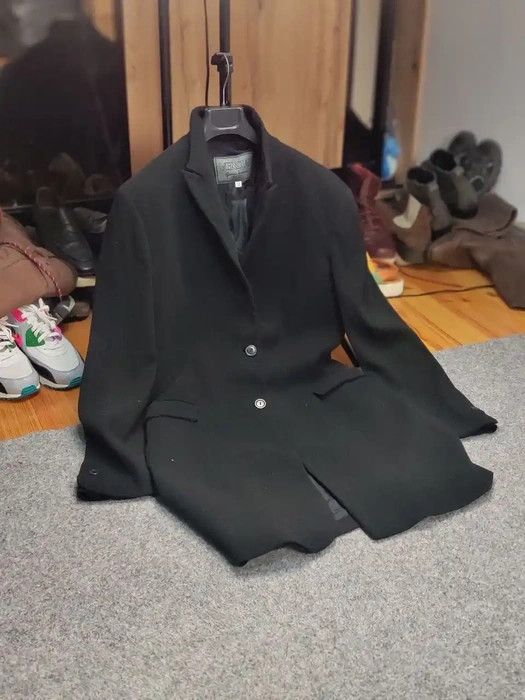 Versace Vintage Versus Gianni Versace Black Wool Coach Women Jacket Size XL / US 12-14 / IT 48-50 - 10 Thumbnail