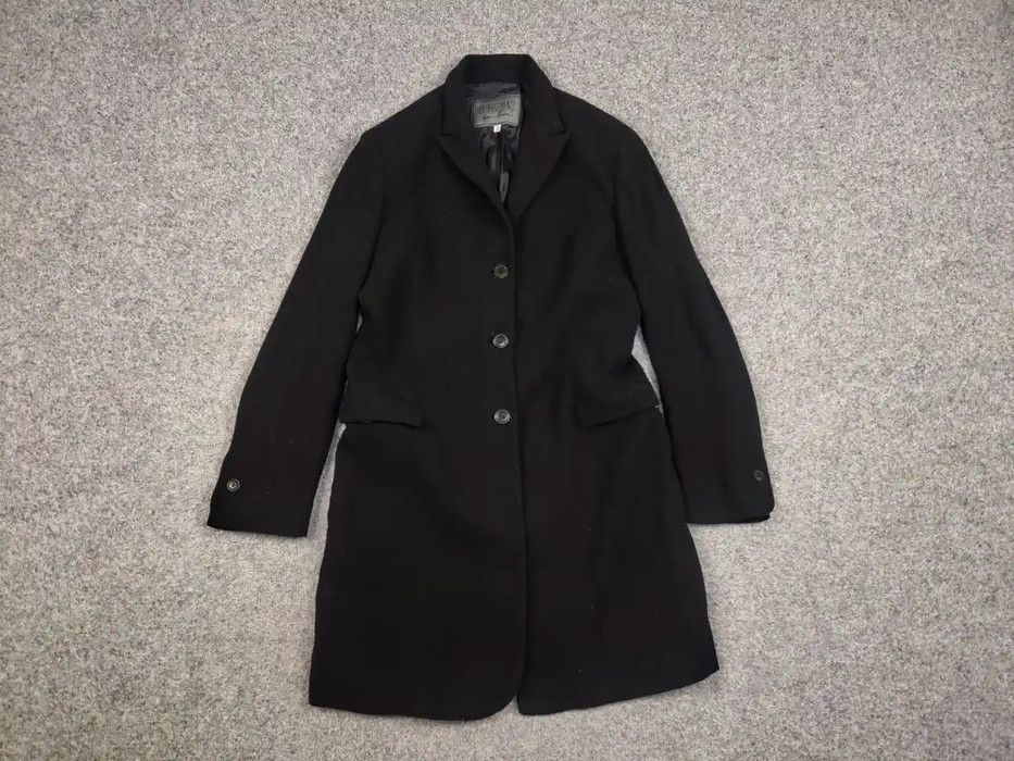 Versace Vintage Versus Gianni Versace Black Wool Coach Women Jacket Size XL / US 12-14 / IT 48-50 - 5 Thumbnail