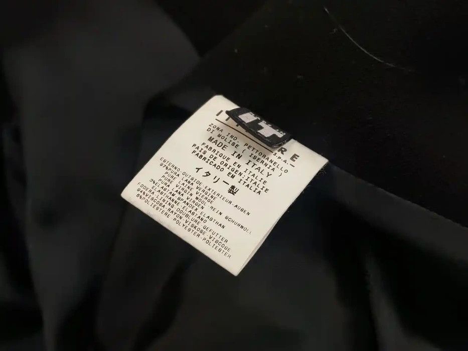 Versace Vintage Versus Gianni Versace Black Wool Coach Women Jacket Size XL / US 12-14 / IT 48-50 - 9 Thumbnail