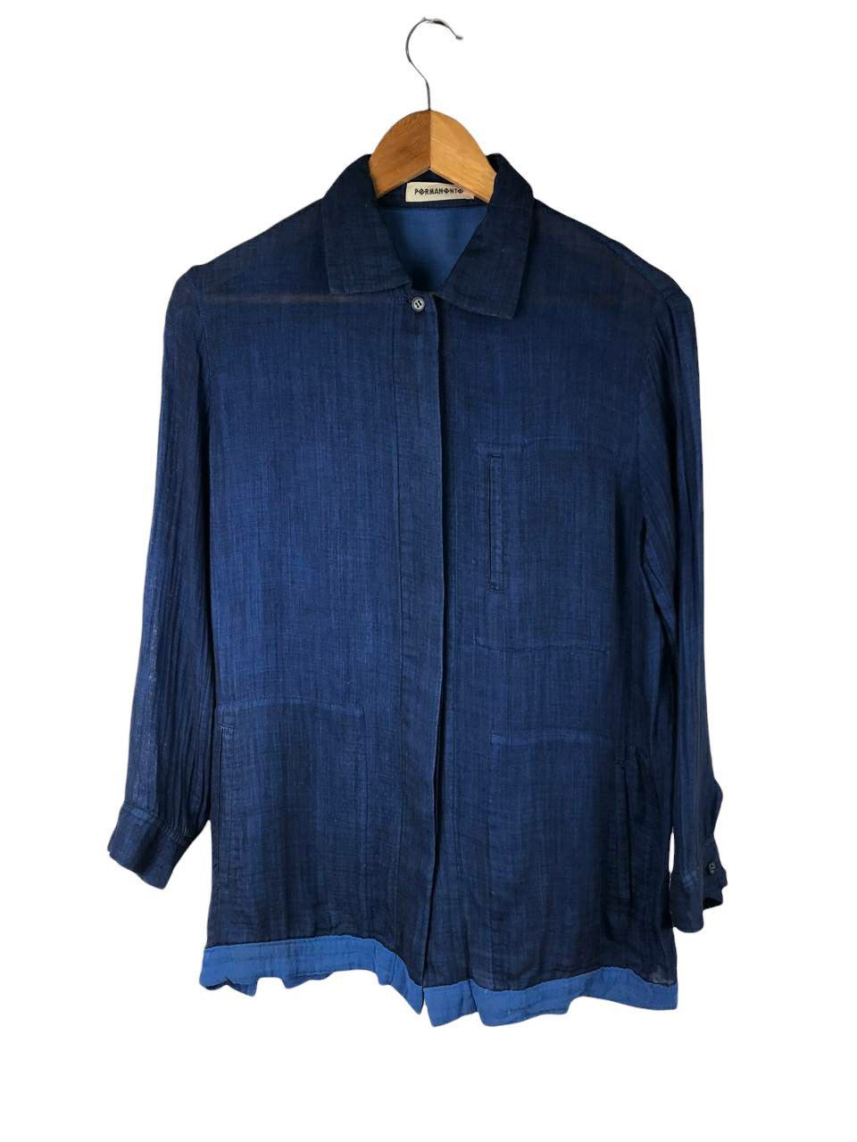Issey Miyake Vtg Issey Miyake Permenente See Through Top Size US M / EU 48-50 / 2 - 1 Thumbnail