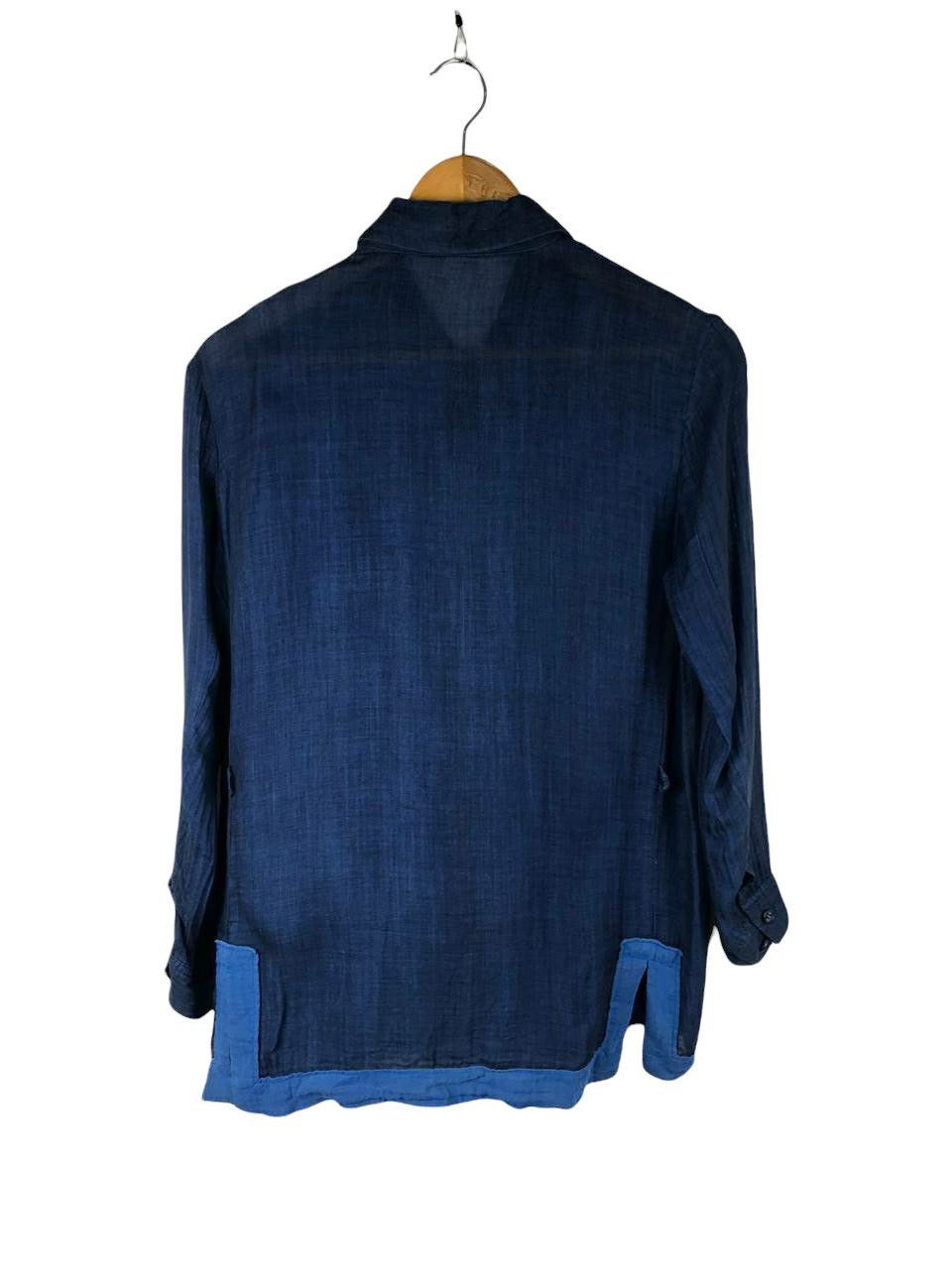 Issey Miyake Vtg Issey Miyake Permenente See Through Top Size US M / EU 48-50 / 2 - 2 Thumbnail