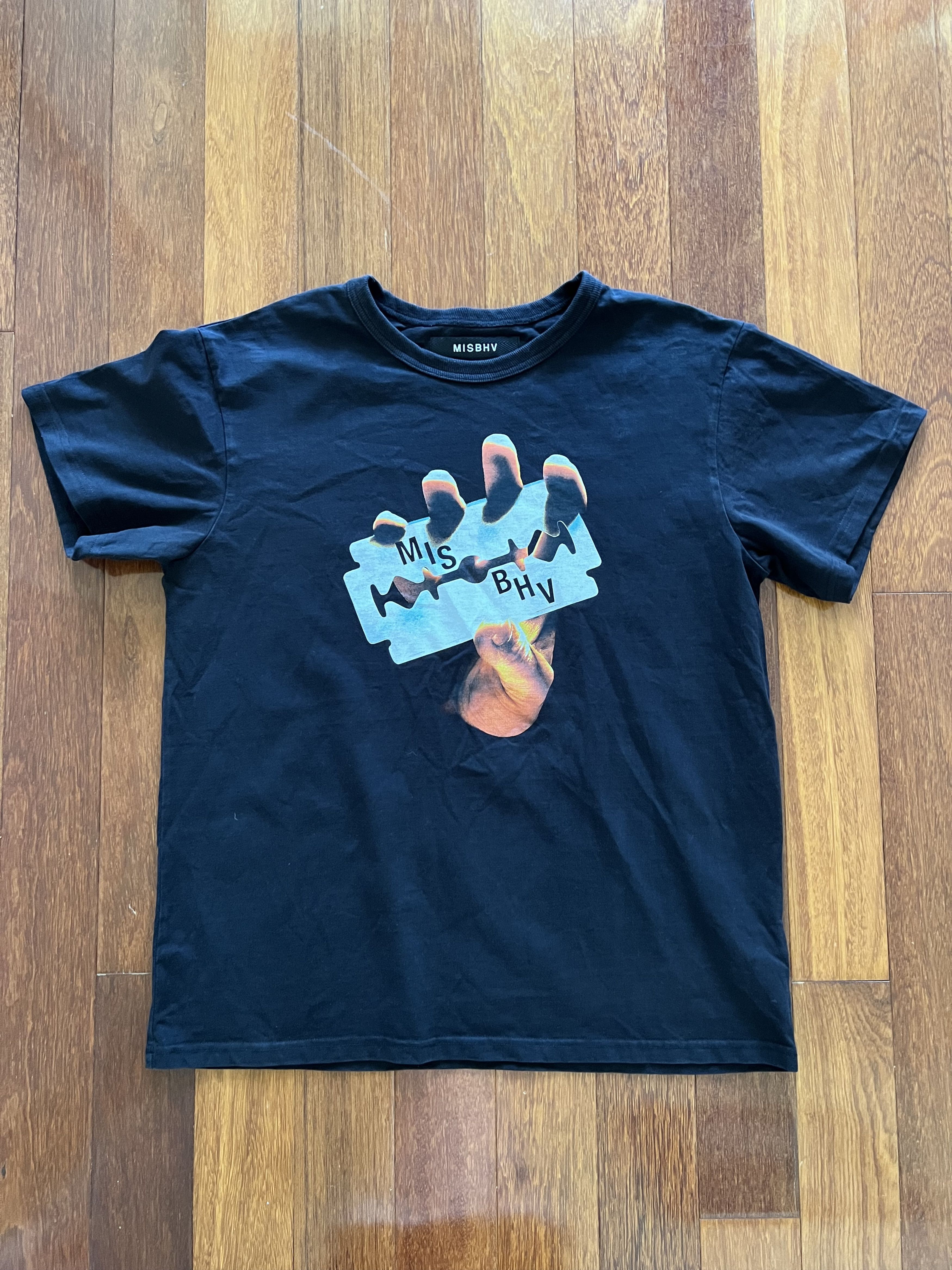 Misbhv 💚 SS19 Misbhv Razor Tee Black Large Size US L / EU 52-54 / 3 - 1 Thumbnail