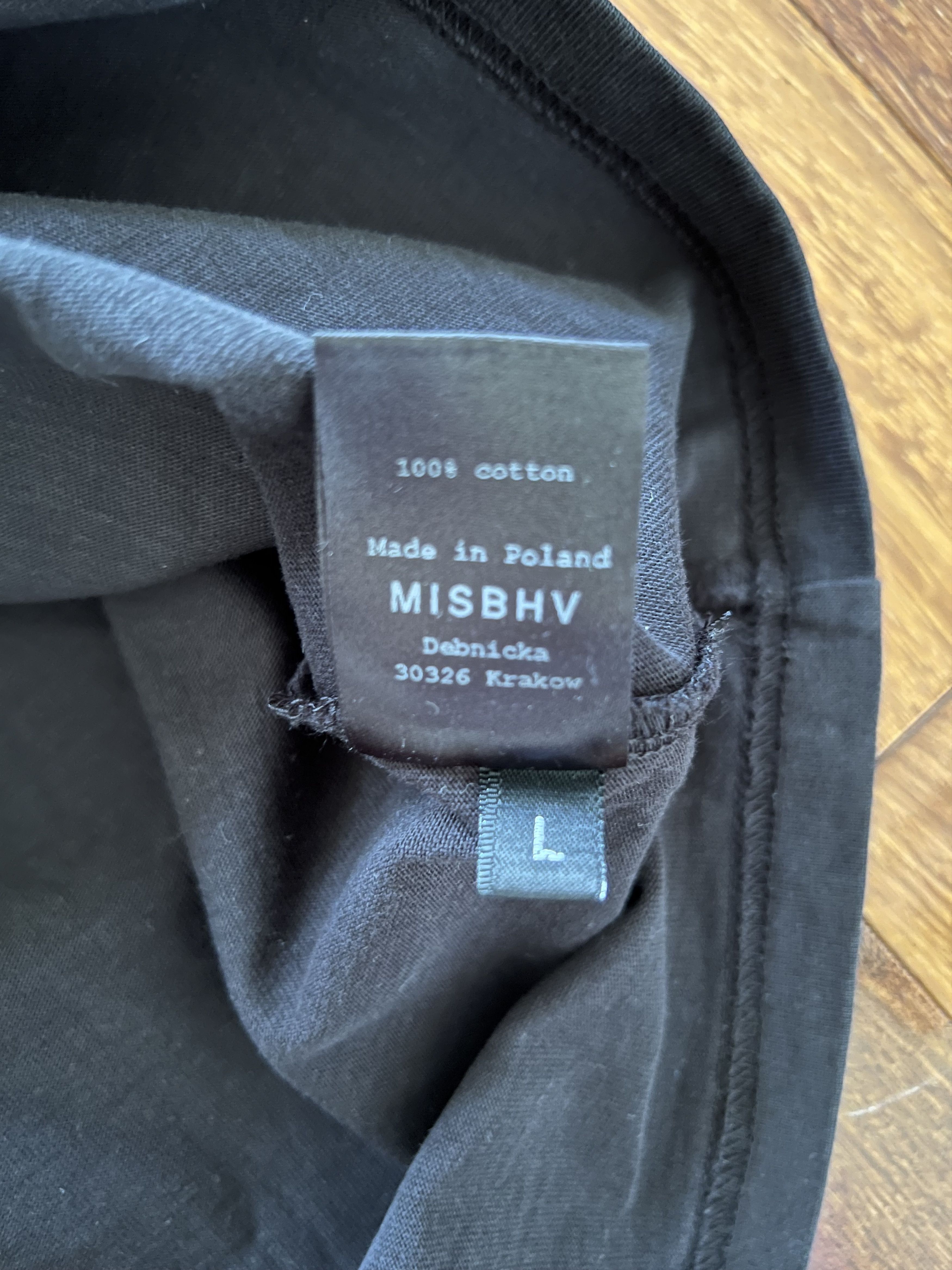 Misbhv 💚 SS19 Misbhv Razor Tee Black Large Size US L / EU 52-54 / 3 - 6 Thumbnail