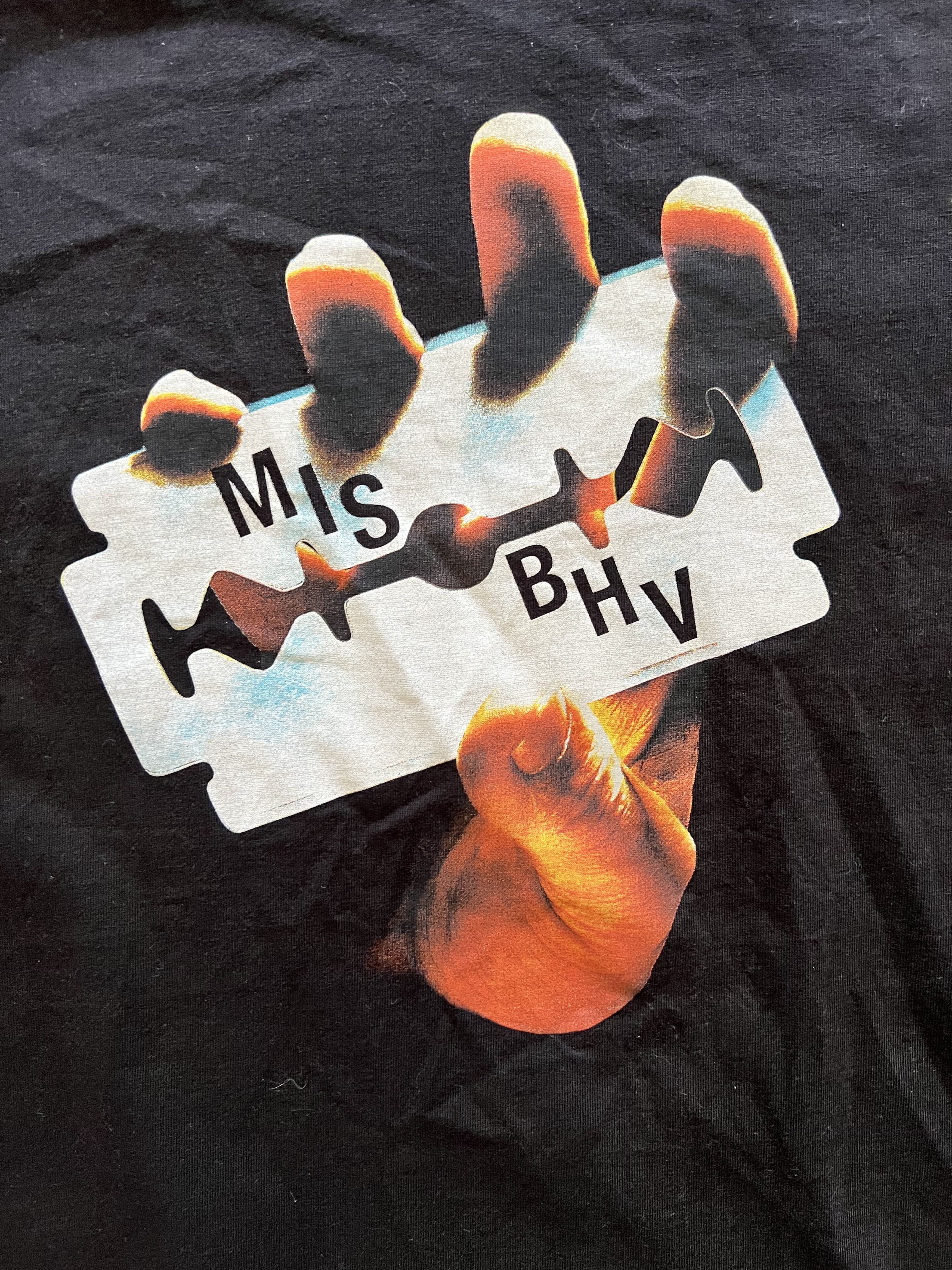 Misbhv 💚 SS19 Misbhv Razor Tee Black Large Size US L / EU 52-54 / 3 - 3 Thumbnail