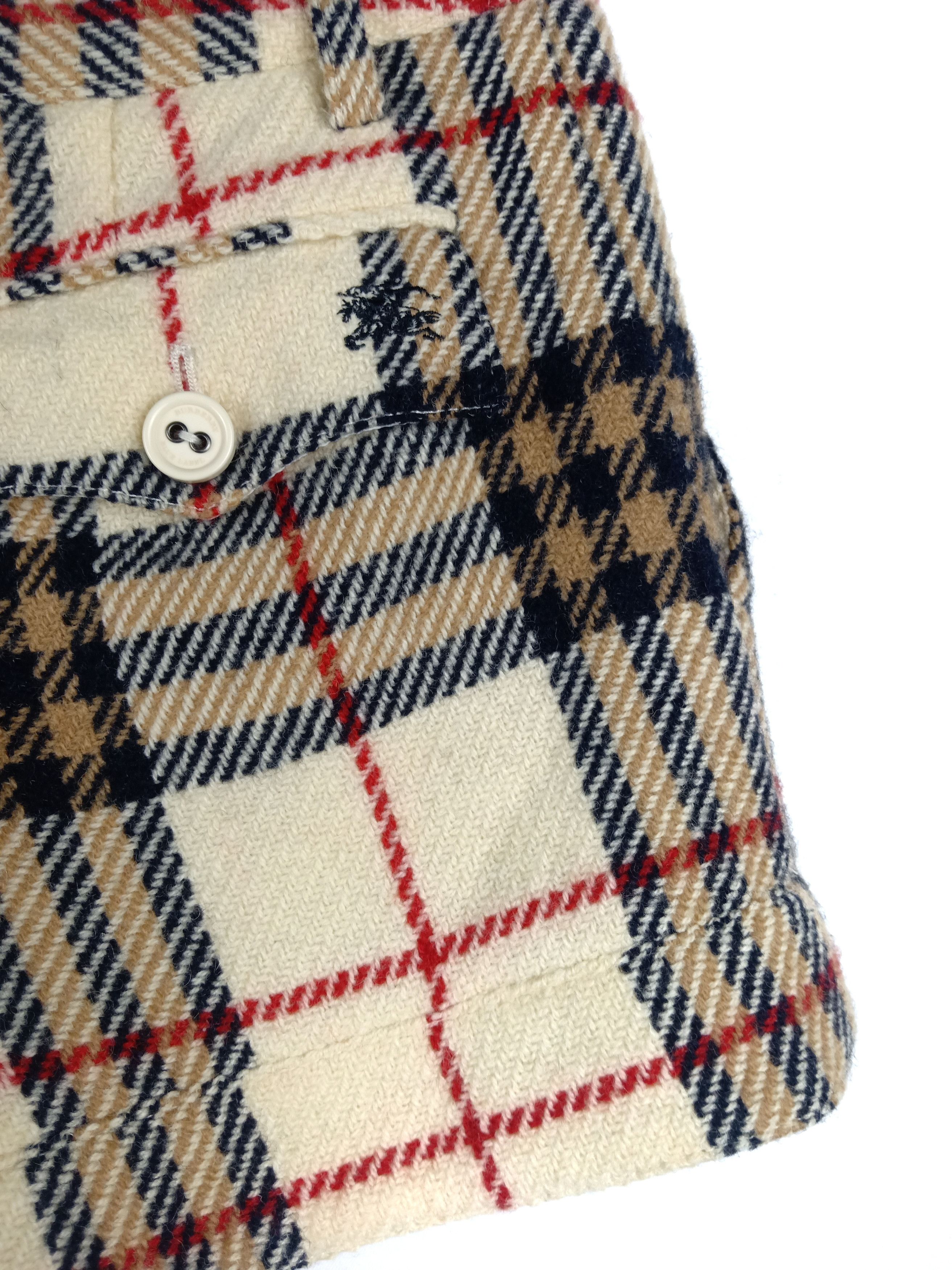 Burberry Burberry Nova Check Wool Short Pants Size US 28 / EU 44 - 3 Thumbnail