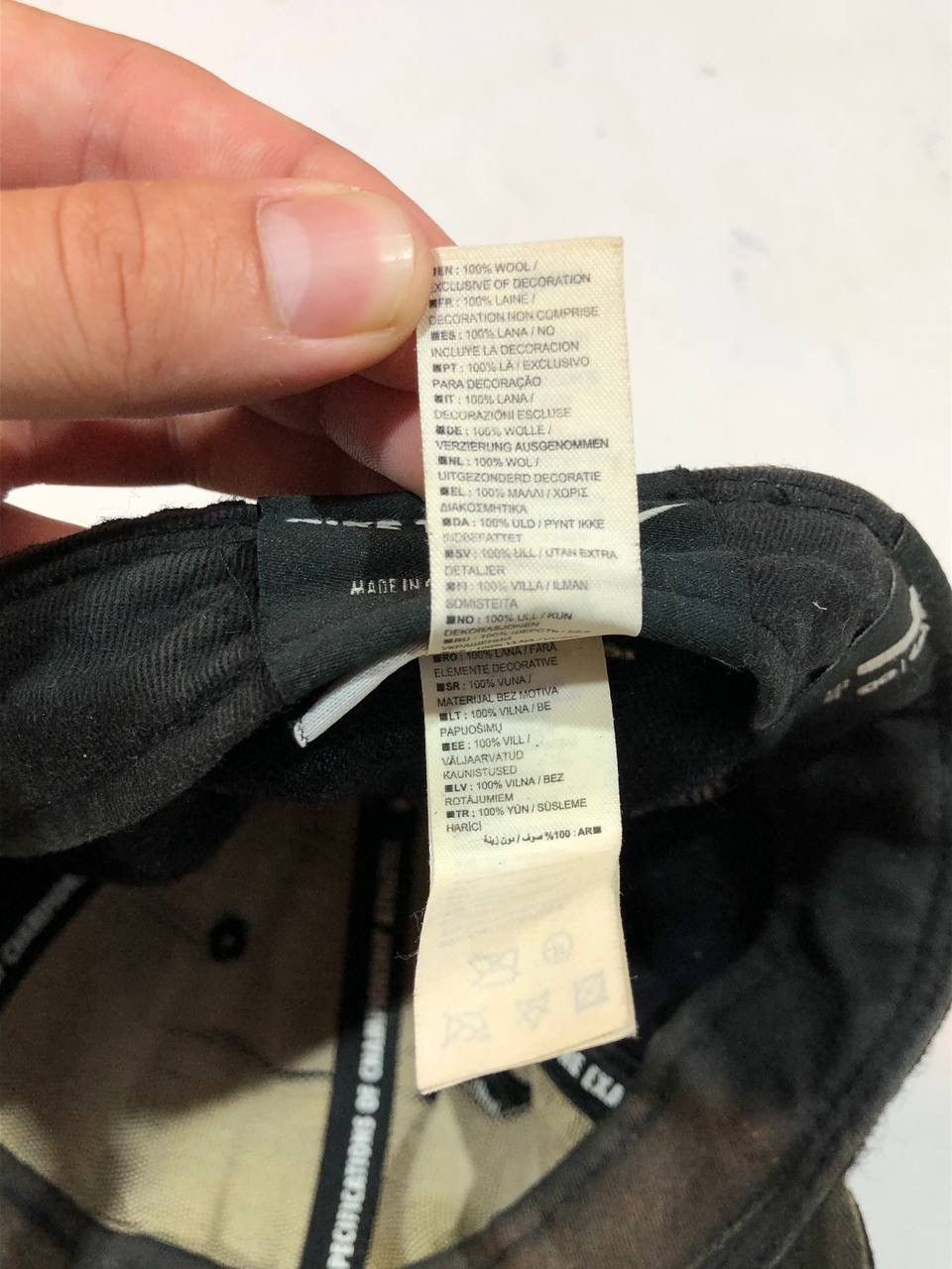 Nike × Vintage Cap Nike Air Force Vintage Wool Size ONE SIZE - 7 Thumbnail