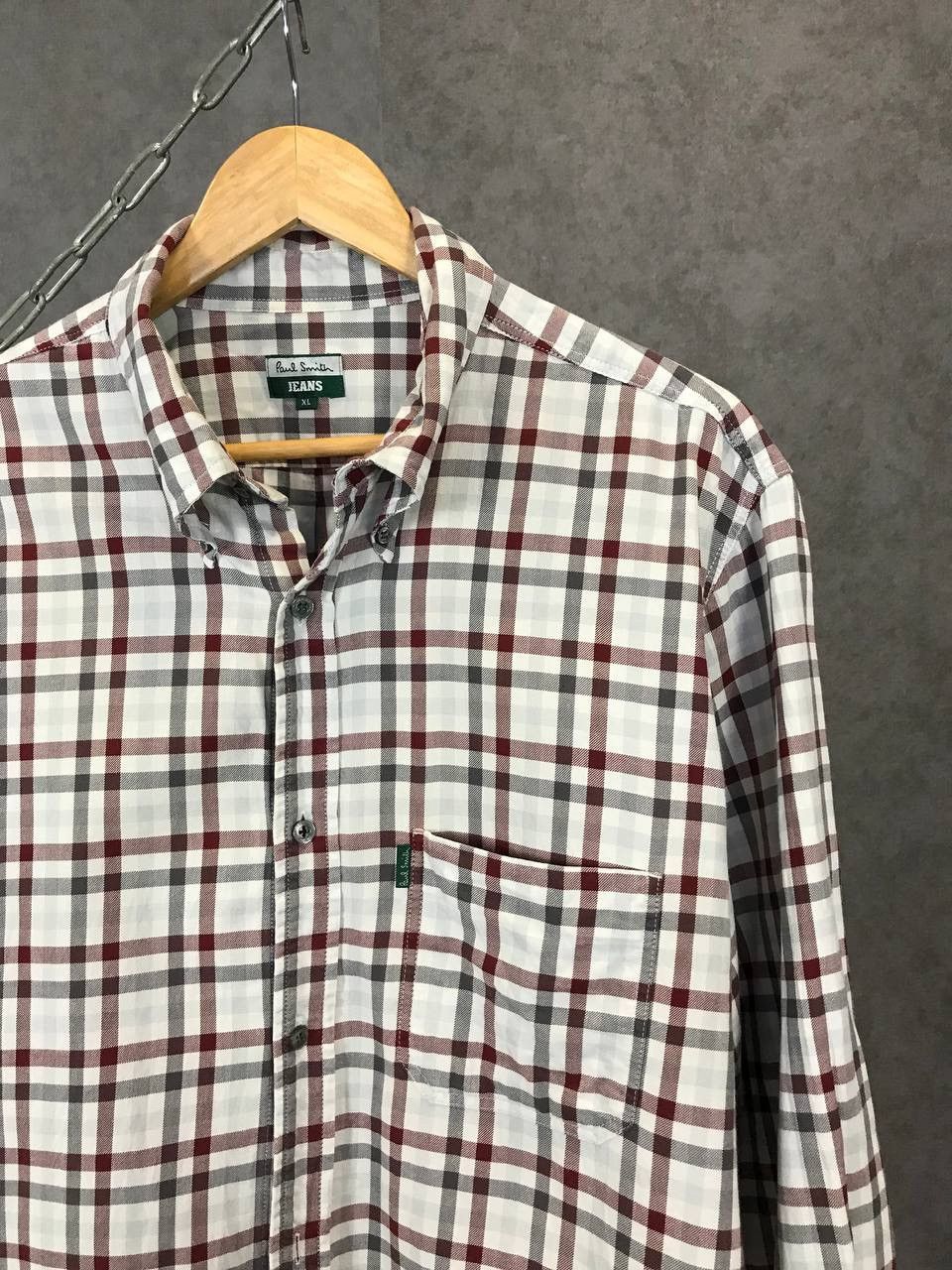 Designer Paul Smith vintage designer flannel shirt Size US XL / EU 56 / 4 - 2 Thumbnail