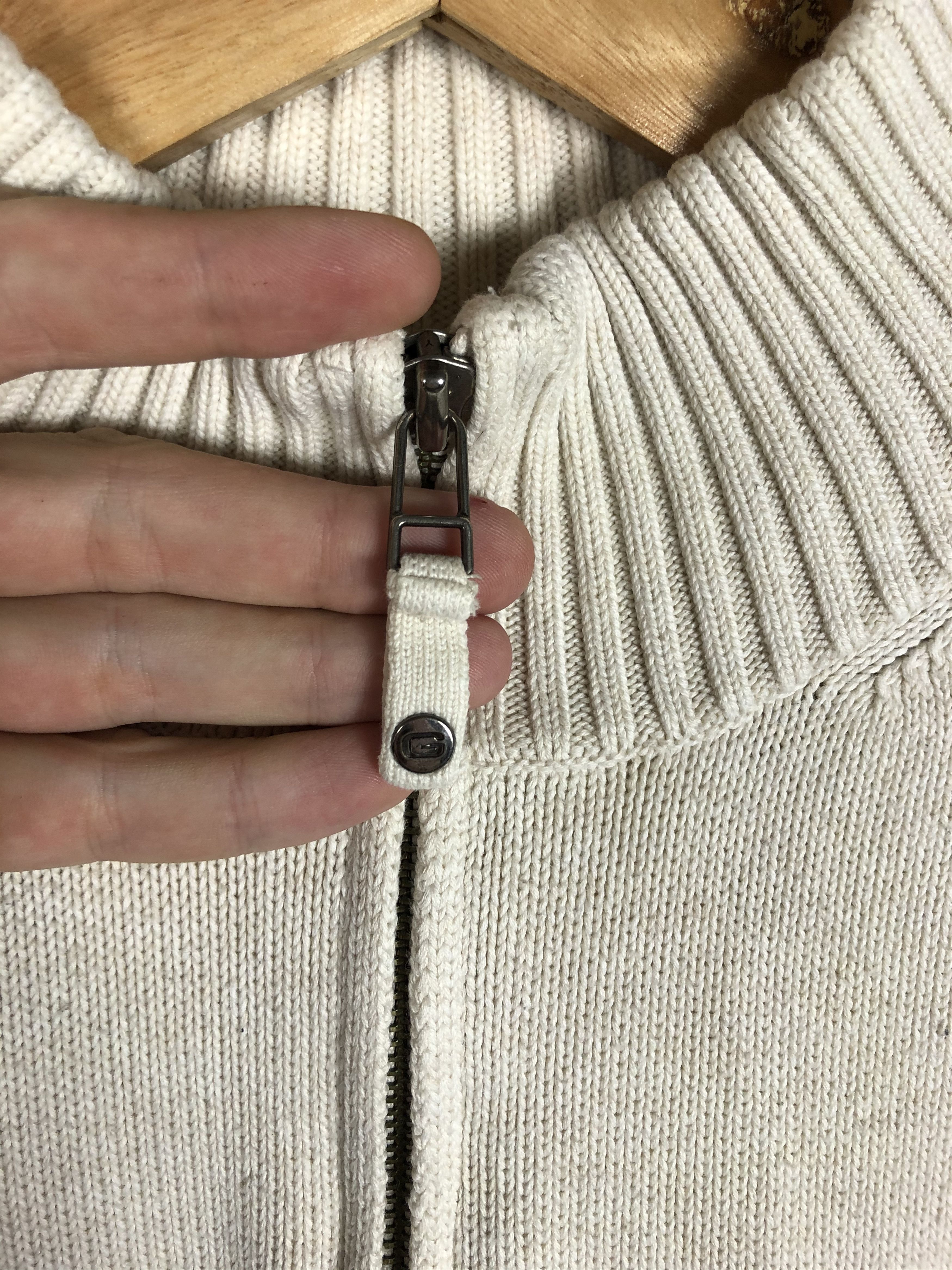 Gant Vintage Gant USA🇺🇸/American Flag Knitted 1/3 Zip Sweater Size US XL / EU 56 / 4 - 7 Thumbnail