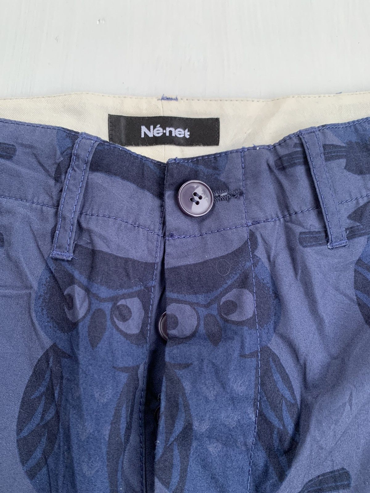 Ne-Net ISSEY MIYAKE Ne Net Issey Miyake full print Pants Size US 30 / EU 46 - 4 Thumbnail
