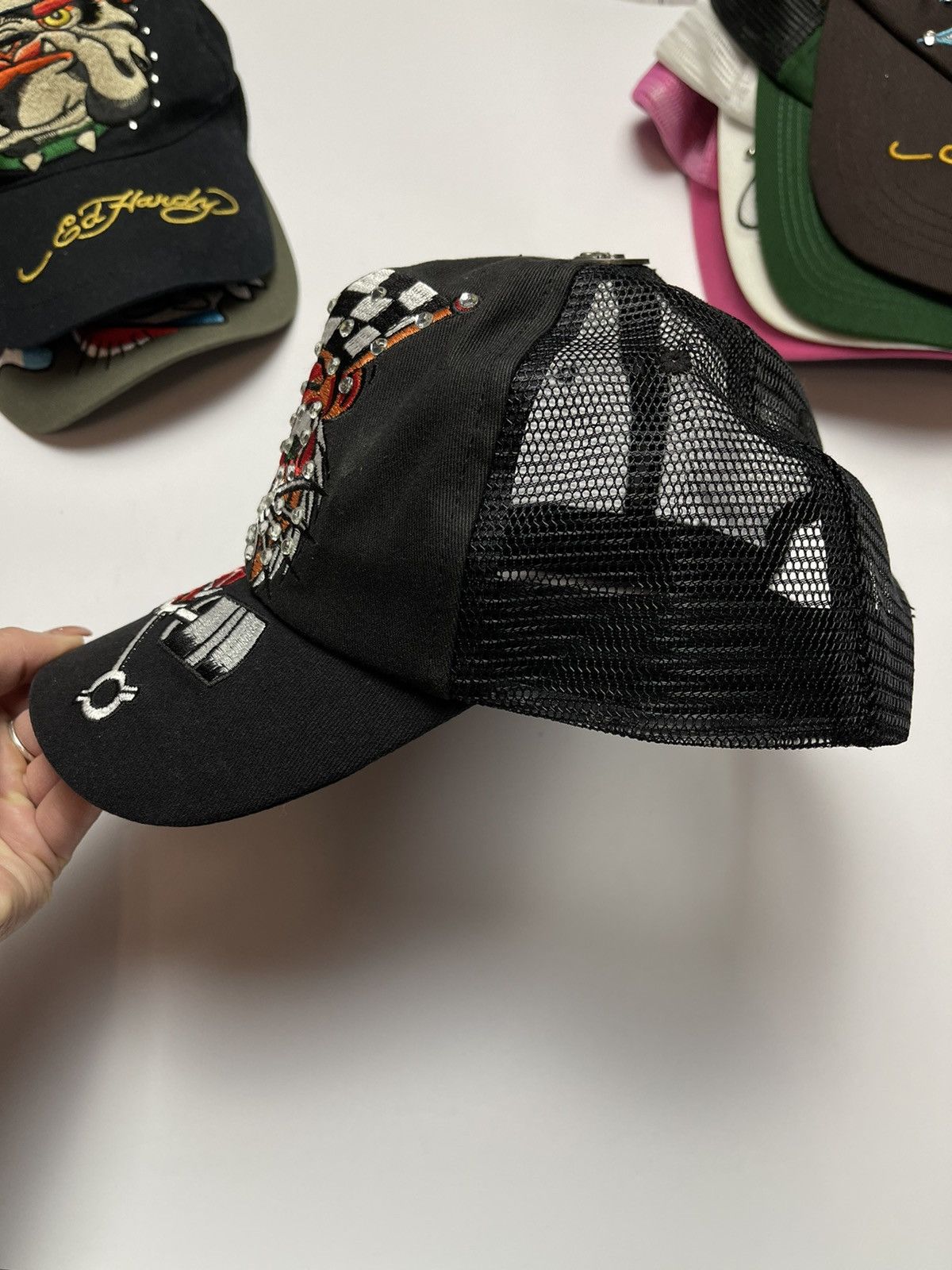 Christian Audigier × Ed Hardy × Vintage Cap Ed Hardly by Christian Audigier vintage big tiger Size ONE SIZE - 4 Thumbnail