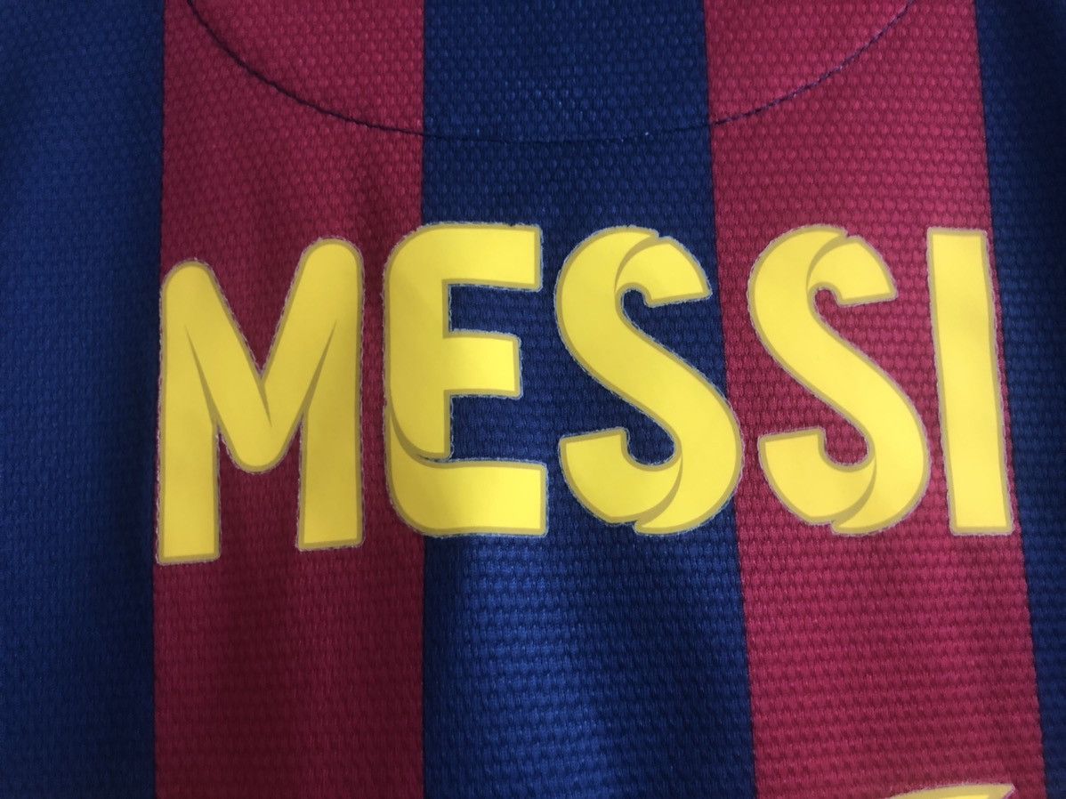 Nike Nike Barcelona Messi soccer jersey Size US M / EU 48-50 / 2 - 6 Thumbnail