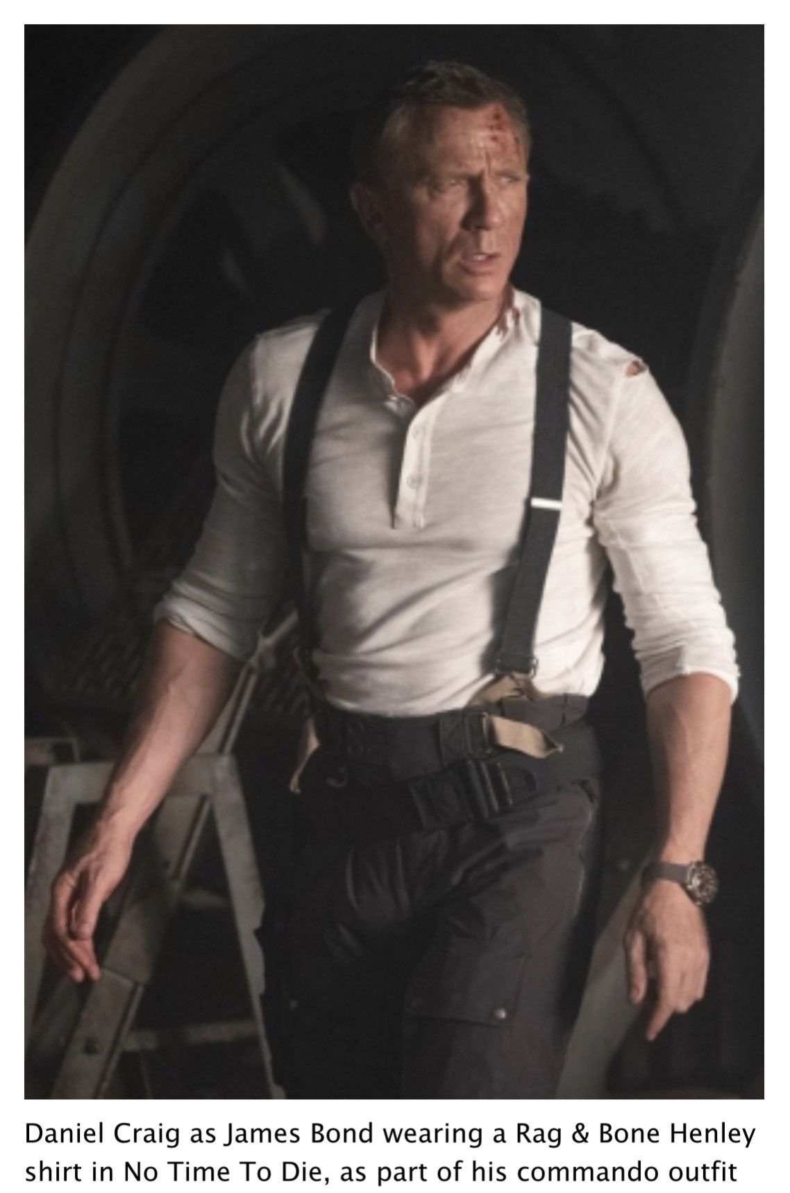 James Bond Rag & Bone Henley