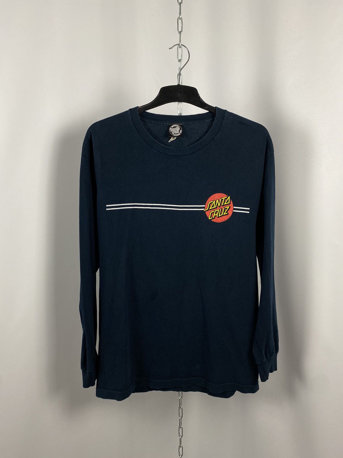 Santa Cruz Skateboards Santa Cruz long sleeve big logo skateboard size L Size US L / EU 52-54 / 3 - 3 Thumbnail