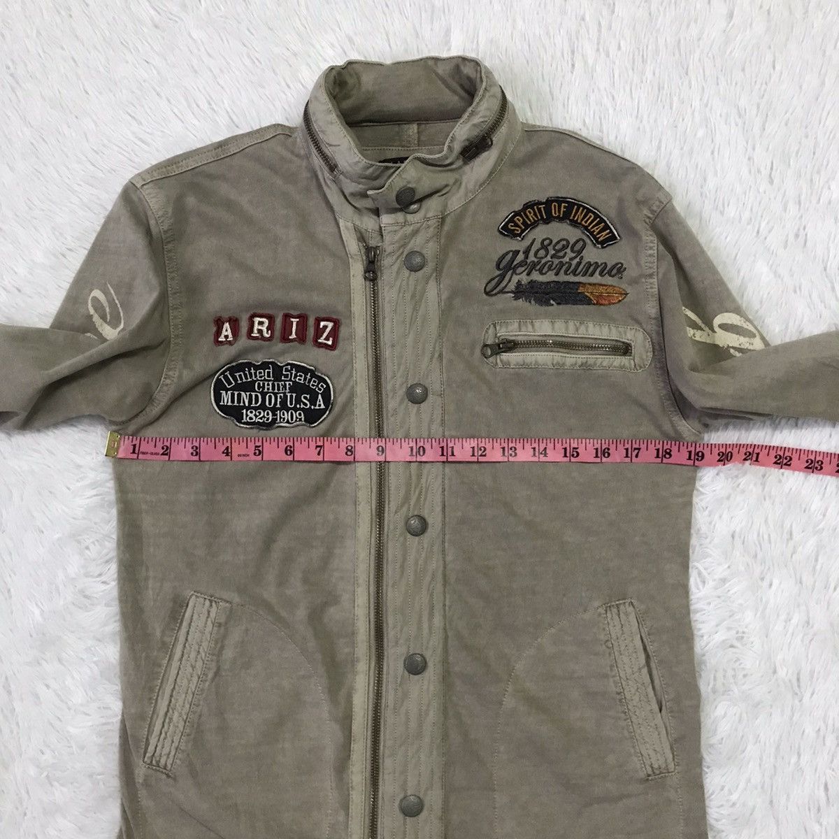 Arizona Jean Co. Geronimo Arizona Tribes Apache The Last Warrior Jacket Size US L / EU 52-54 / 3 - 18 Thumbnail