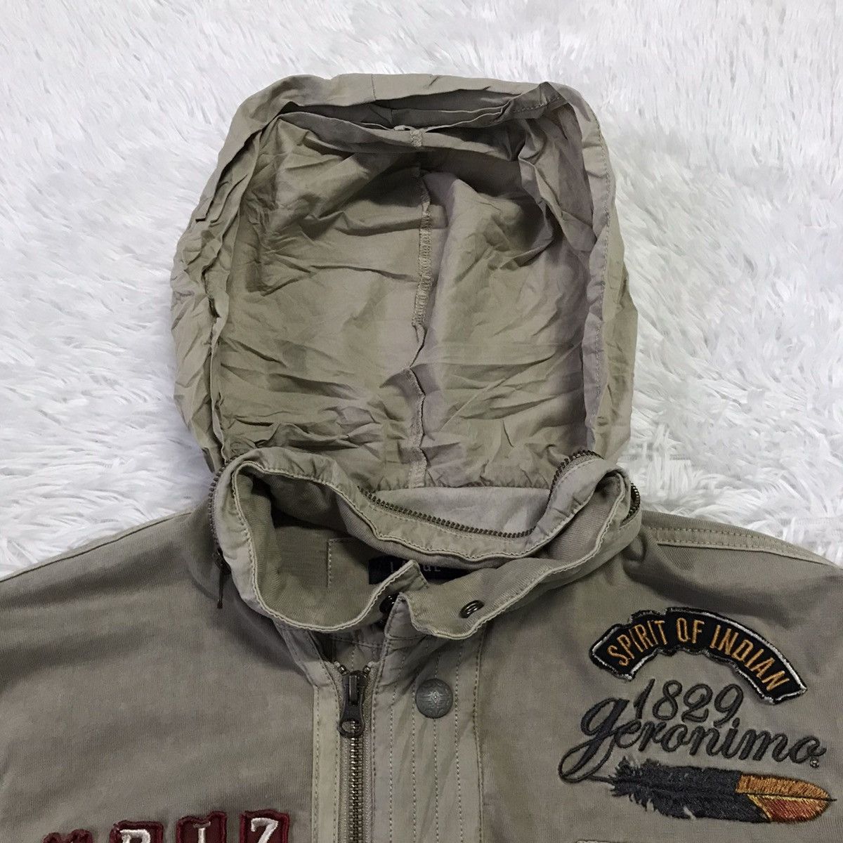 Arizona Jean Co. Geronimo Arizona Tribes Apache The Last Warrior Jacket Size US L / EU 52-54 / 3 - 14 Thumbnail