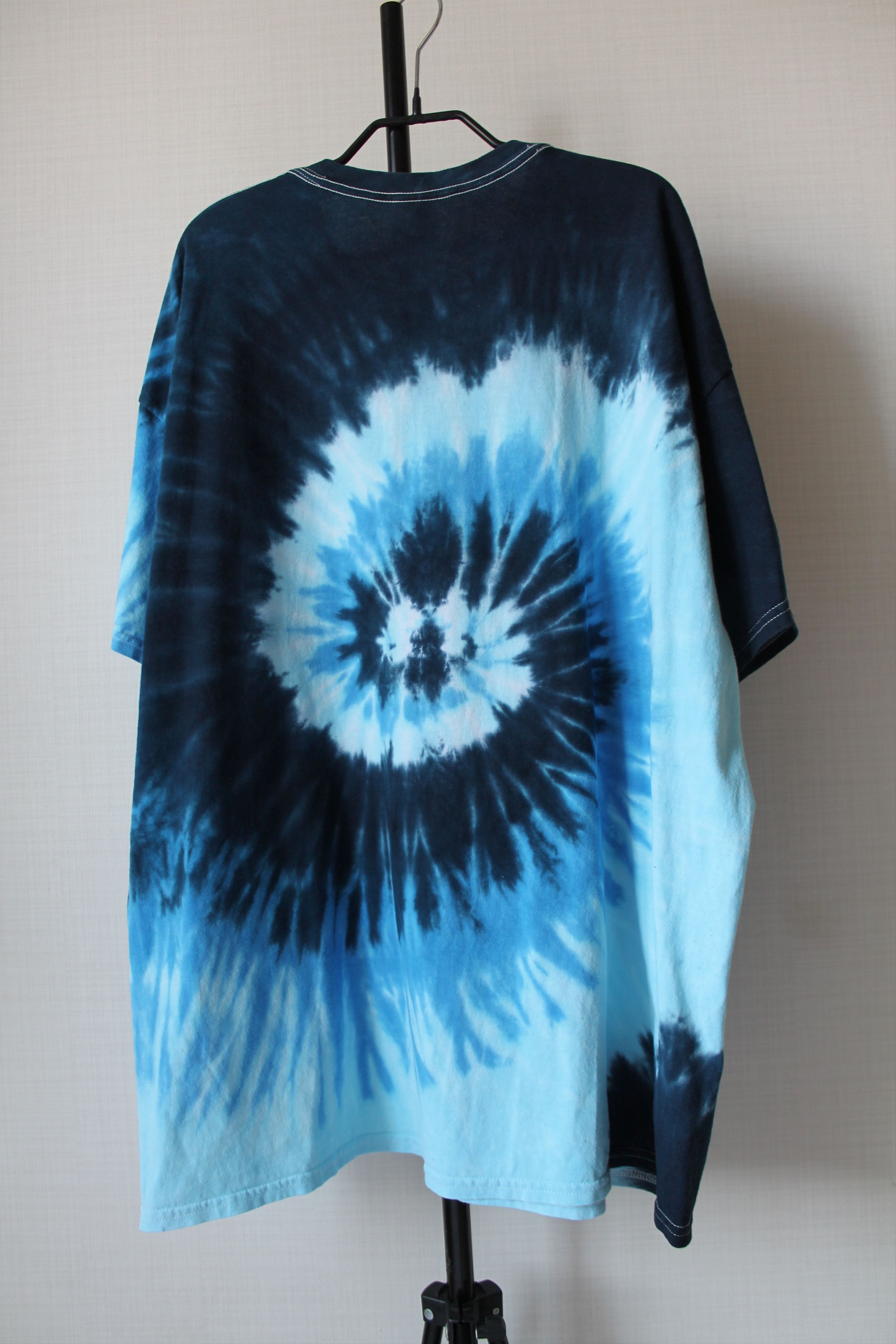 Vintage Vintage Tie Dye Tee t-shirt Streetwear XXL Cotton Size US XXL / EU 58 / 5 - 5 Thumbnail