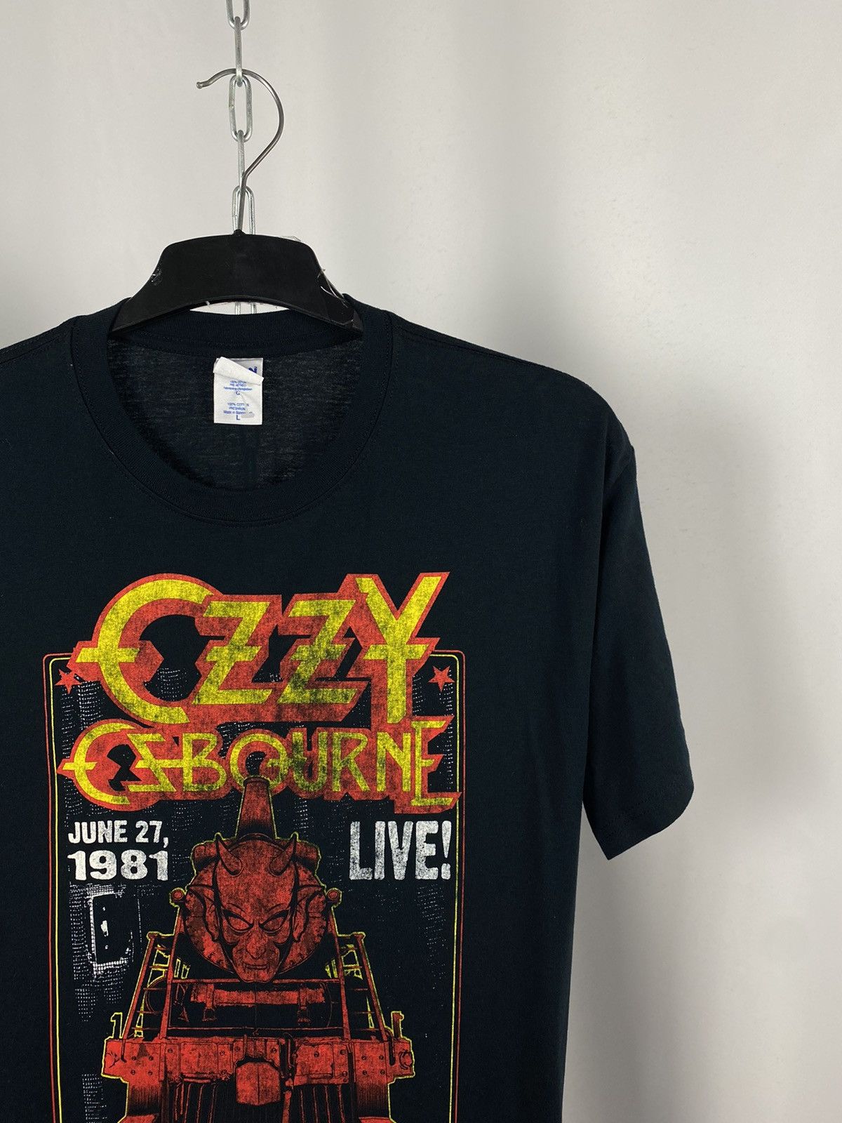 Ozzy Osbourne Ozzy Osbourne band tee vintage rock T-shirts size L Size US L / EU 52-54 / 3 - 2 Thumbnail