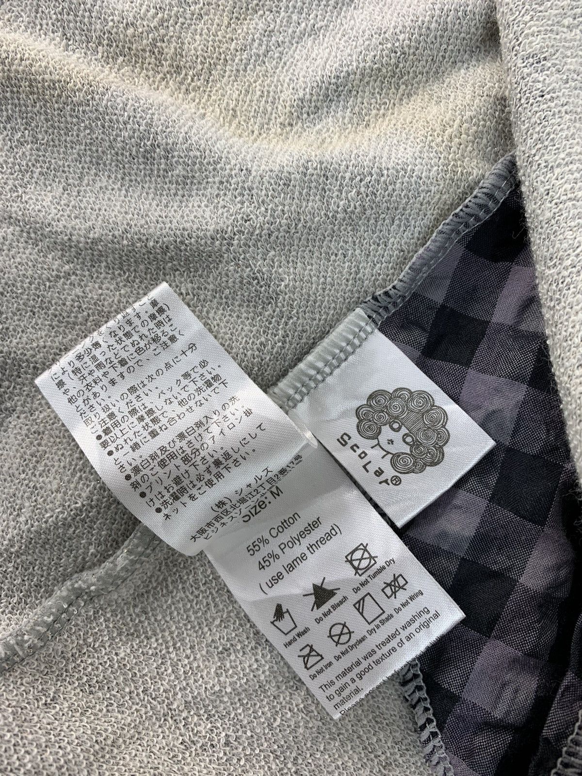 Japanese Brand Scolar Oyaji Hoodies Drawing Painting Art Design Size S / US 4 / IT 40 - 6 Thumbnail