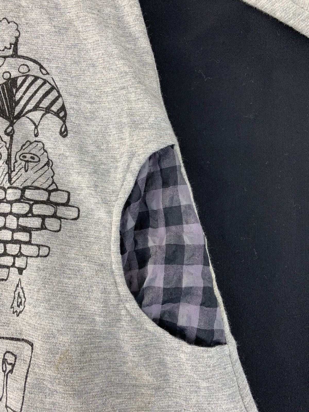 Japanese Brand Scolar Oyaji Hoodies Drawing Painting Art Design Size S / US 4 / IT 40 - 13 Thumbnail