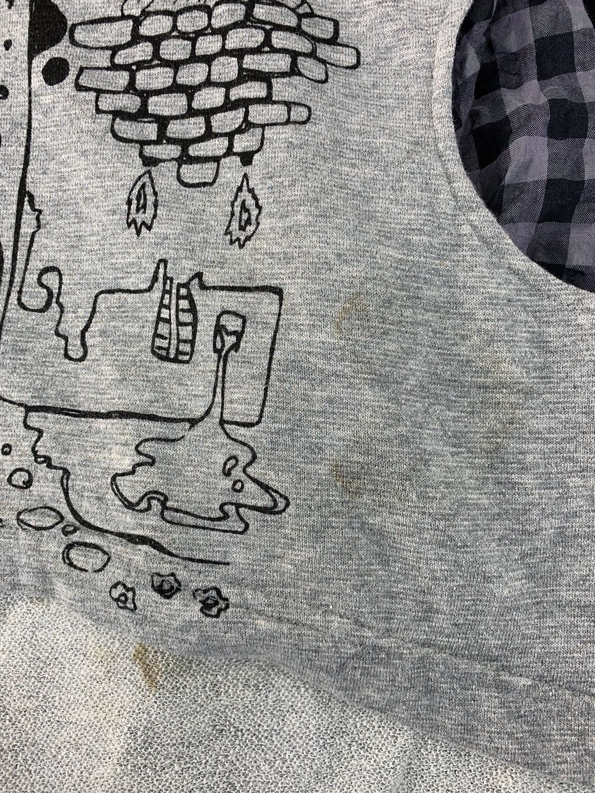 Japanese Brand Scolar Oyaji Hoodies Drawing Painting Art Design Size S / US 4 / IT 40 - 11 Thumbnail