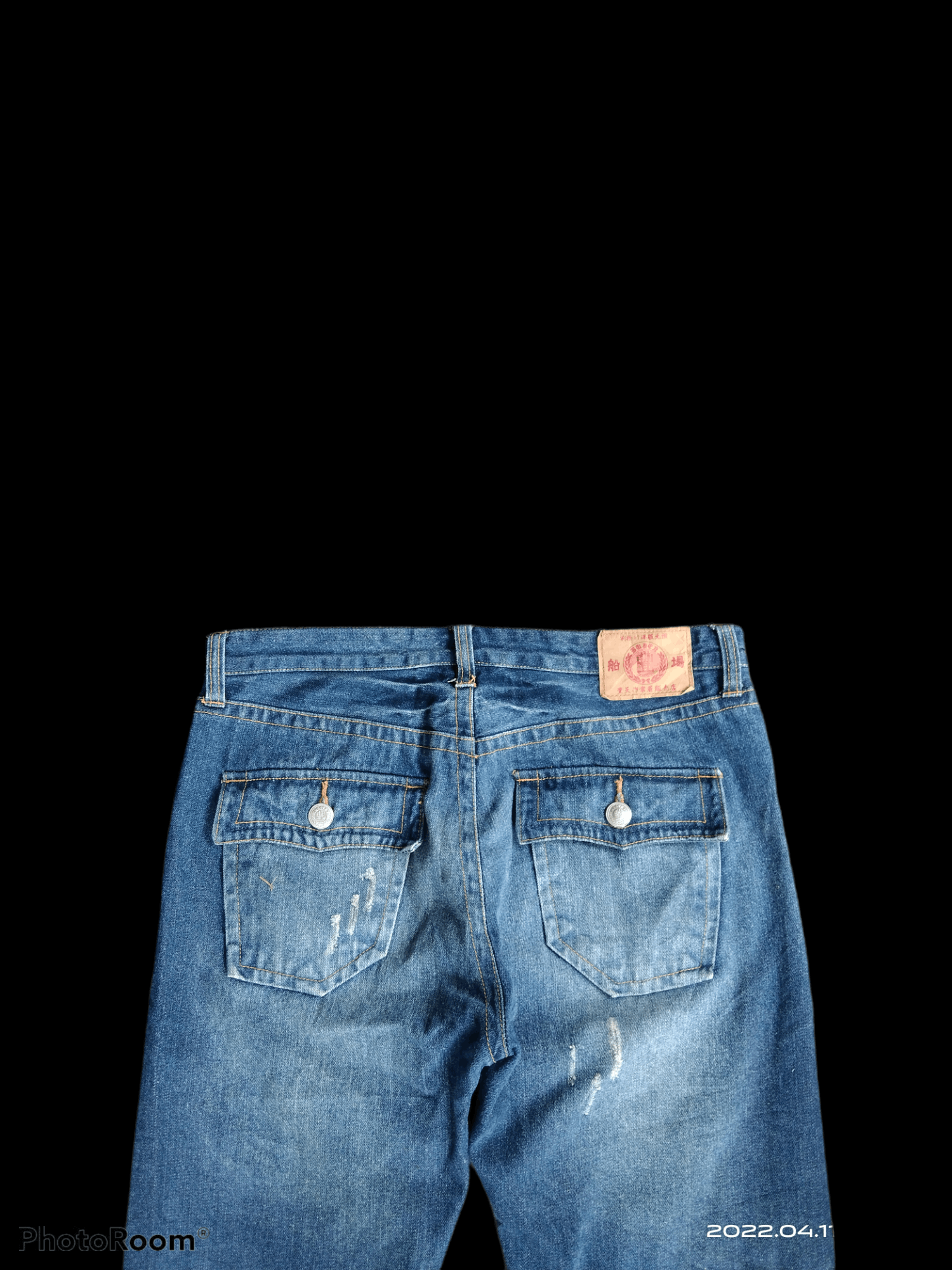 Art Comes First × Japanese Brand DiSTRESSED JAPANESE BRAND BUDEN ART KOI DENIM PANTS Size US 34 / EU 50 - 4 Thumbnail