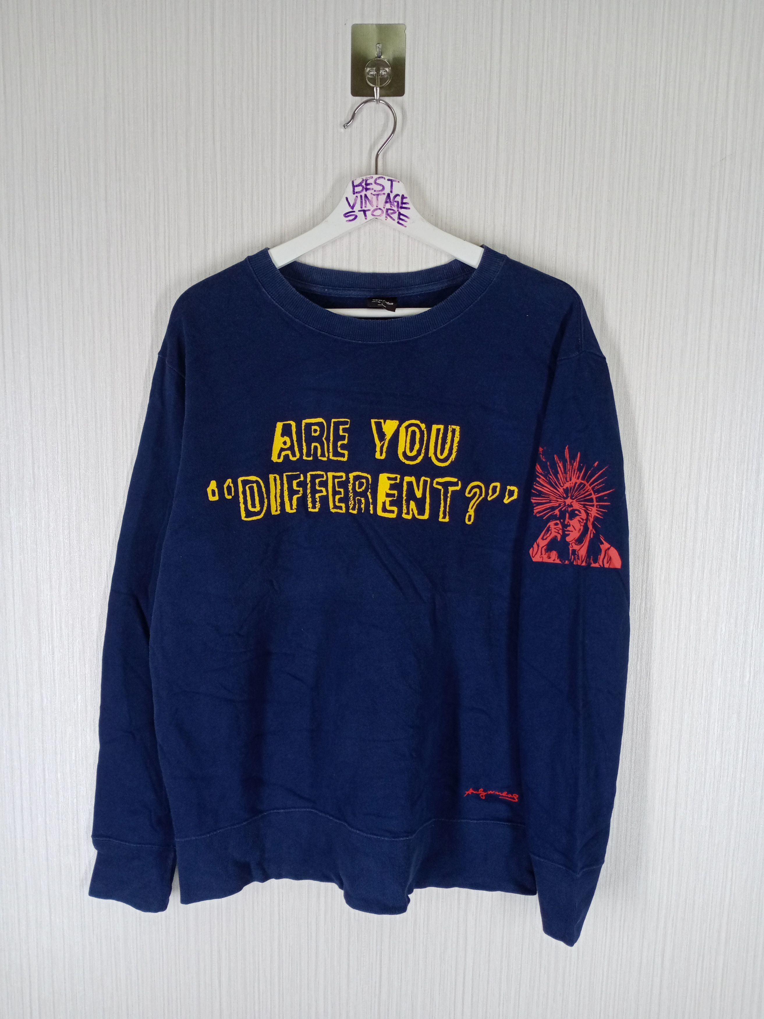 Andy Warhol Vintage Andy Warhol Sweatshirt Size US L / EU 52-54 / 3 - 1 Thumbnail