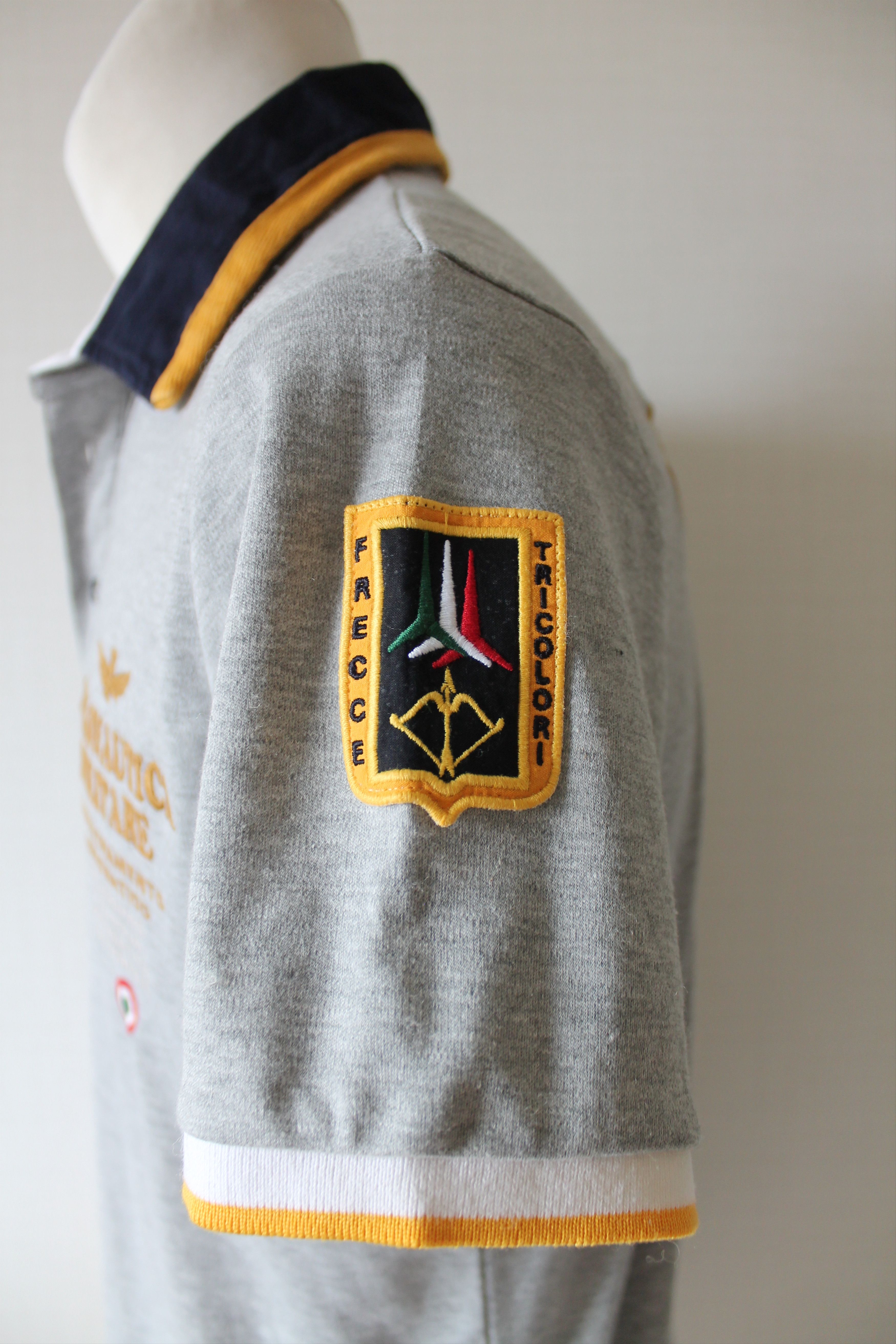 Aeronautica Militare Aeronautica Militare Polo Shirt Gray Size US L / EU 52-54 / 3 - 4 Thumbnail