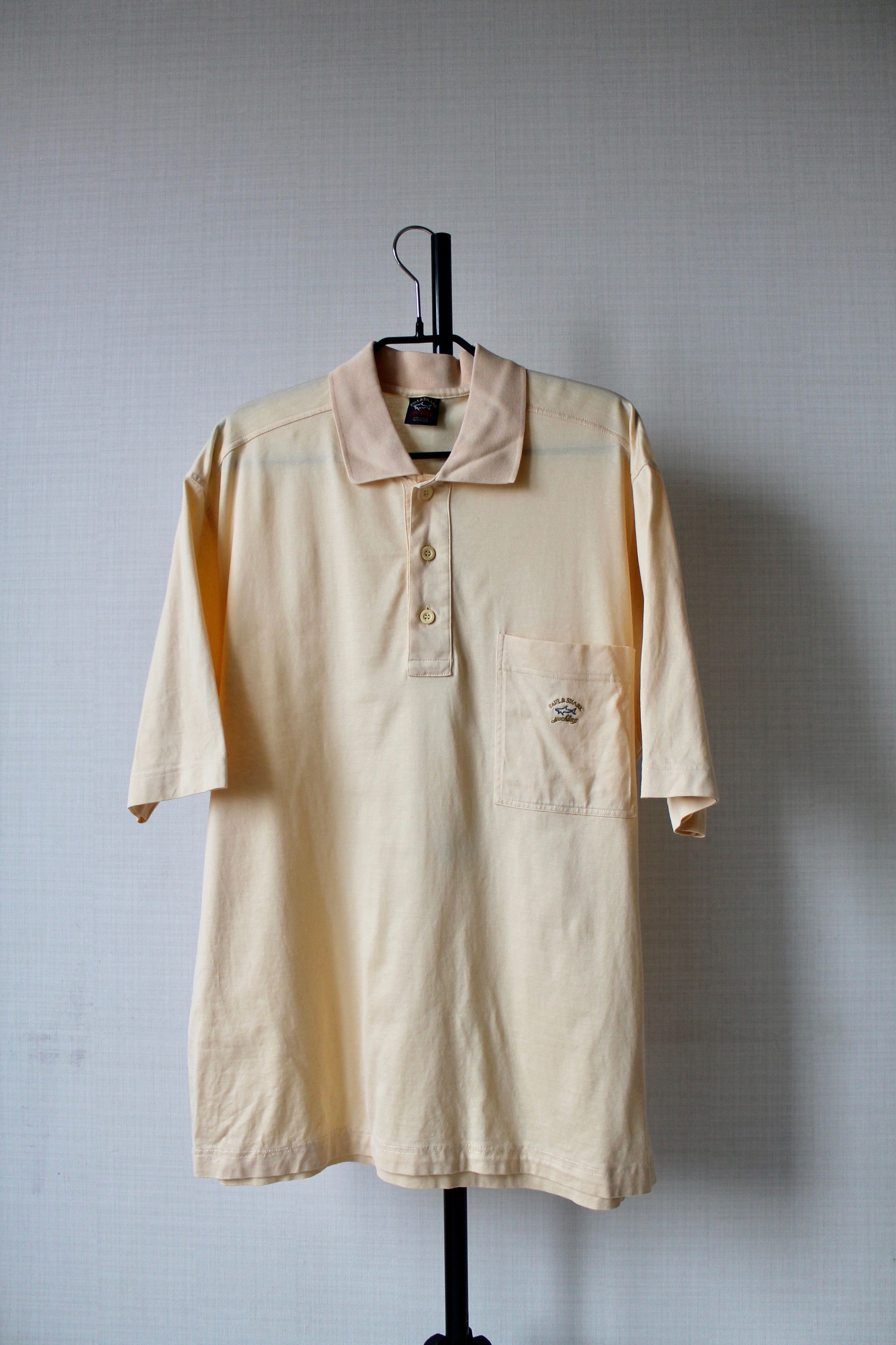 Paul & Shark Paul & Shark Polo Shirt Peach Vintage Yachting Size US L / EU 52-54 / 3 - 1 Thumbnail