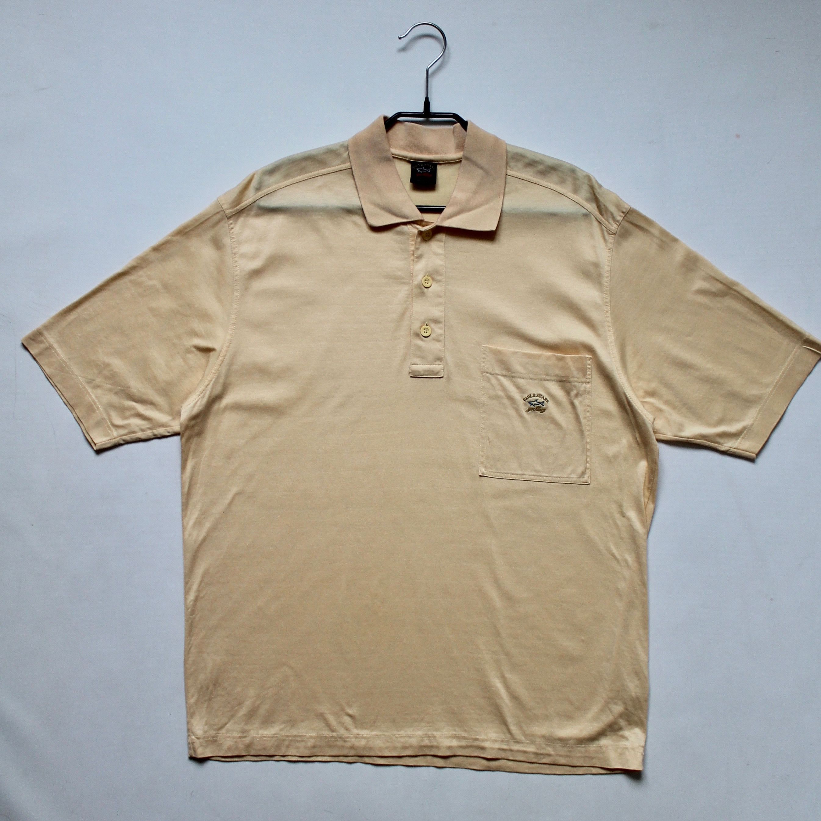 Paul & Shark Paul & Shark Polo Shirt Peach Vintage Yachting Size US L / EU 52-54 / 3 - 6 Thumbnail