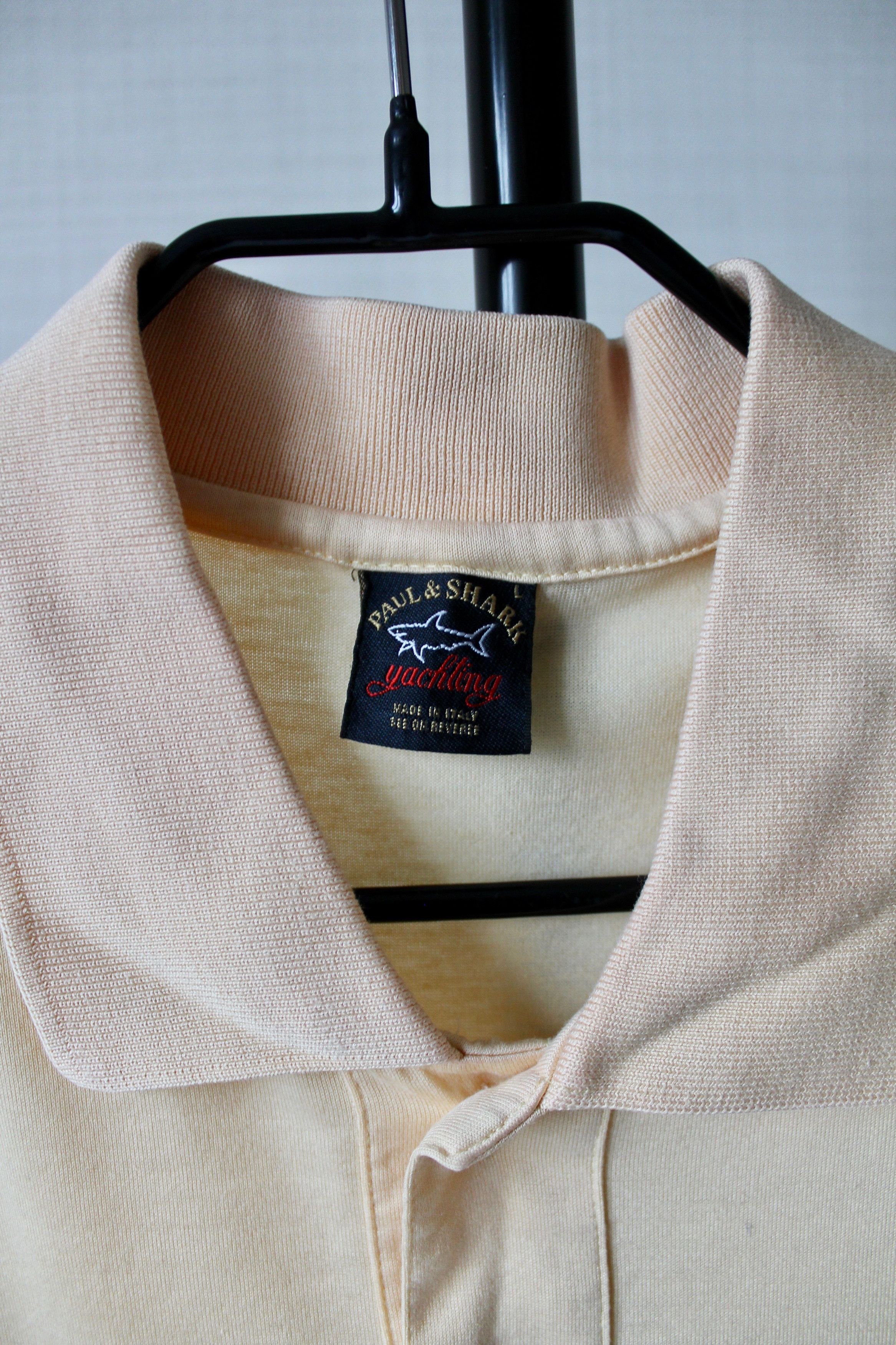Paul & Shark Paul & Shark Polo Shirt Peach Vintage Yachting Size US L / EU 52-54 / 3 - 3 Thumbnail