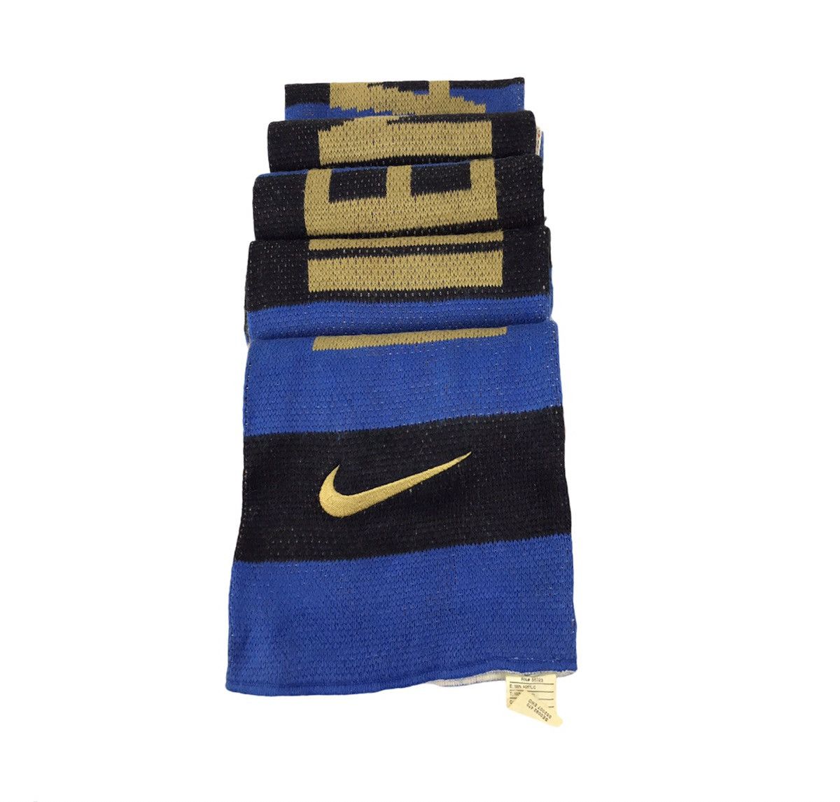 Nike × Vintage Muffler Scarf Nike Inter Milan Italian Football Club Size ONE SIZE - 1 Thumbnail