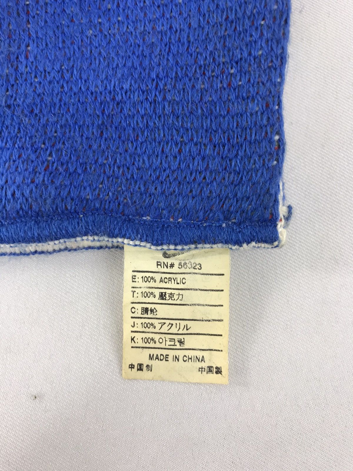Nike × Vintage Muffler Scarf Nike Inter Milan Italian Football Club Size ONE SIZE - 6 Thumbnail